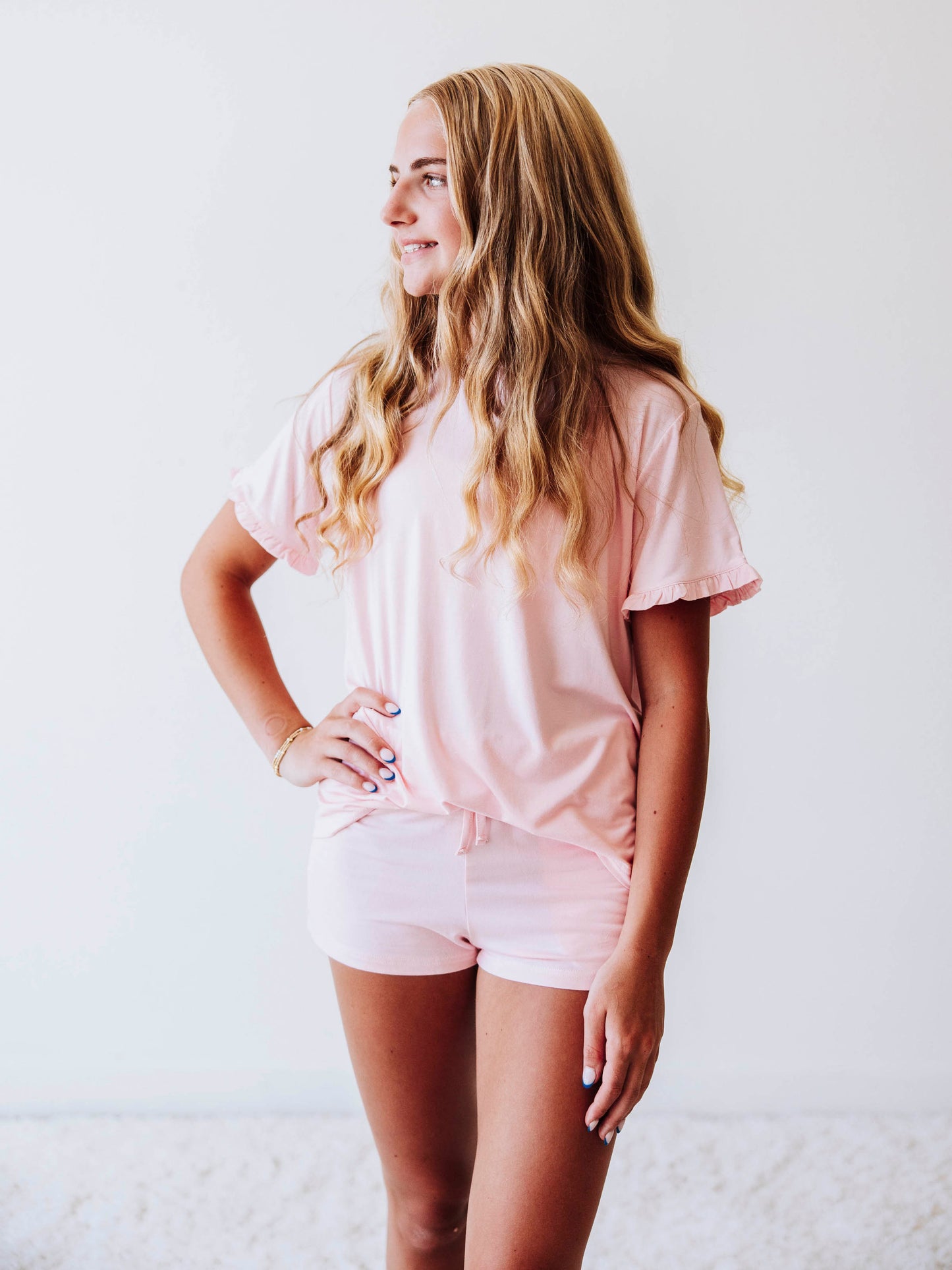 Women's Shortie Set - Rose Cloud
