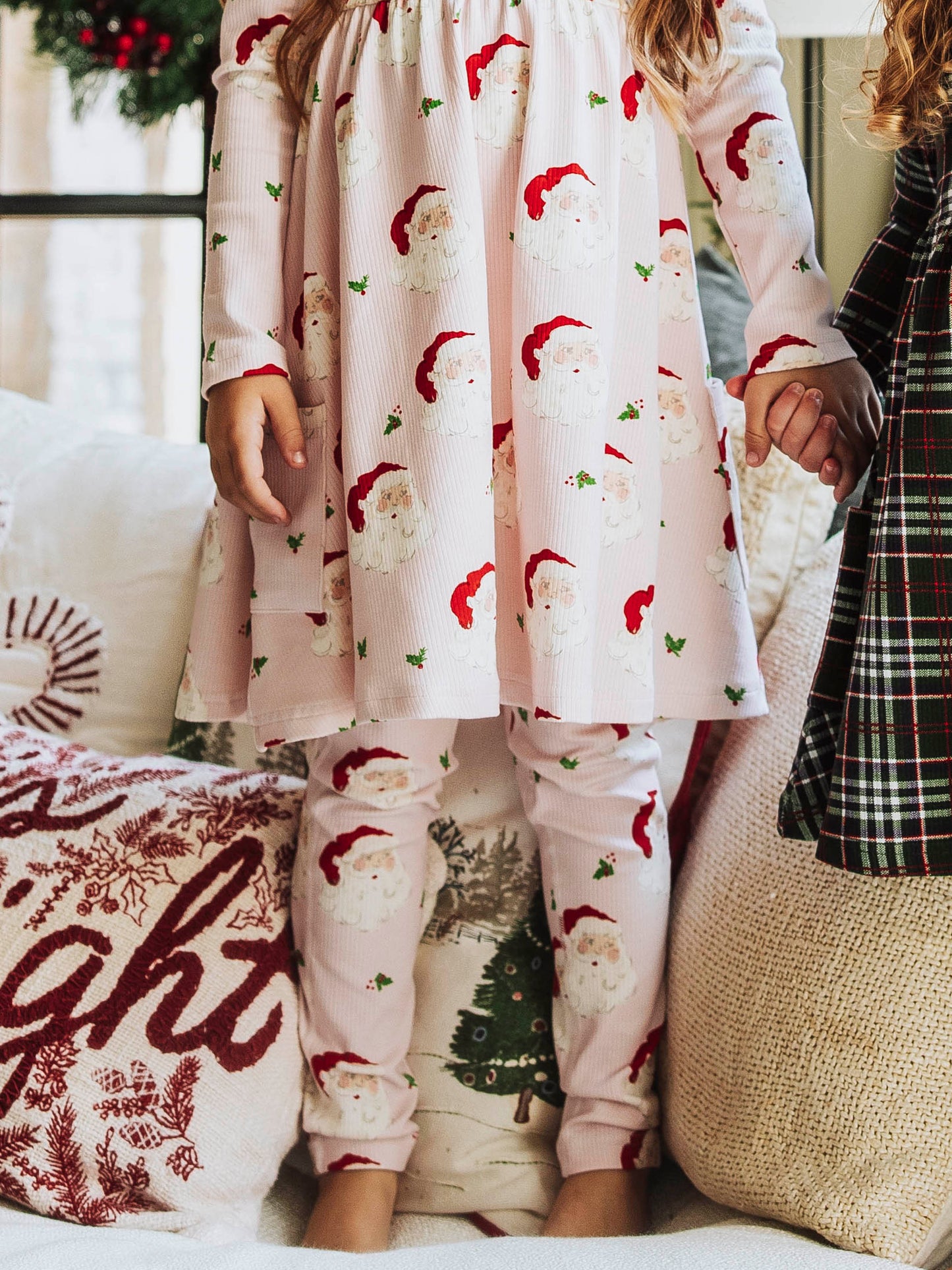 Fitted Ribbed Leggings - Dear Santa (Slightly Flawed)