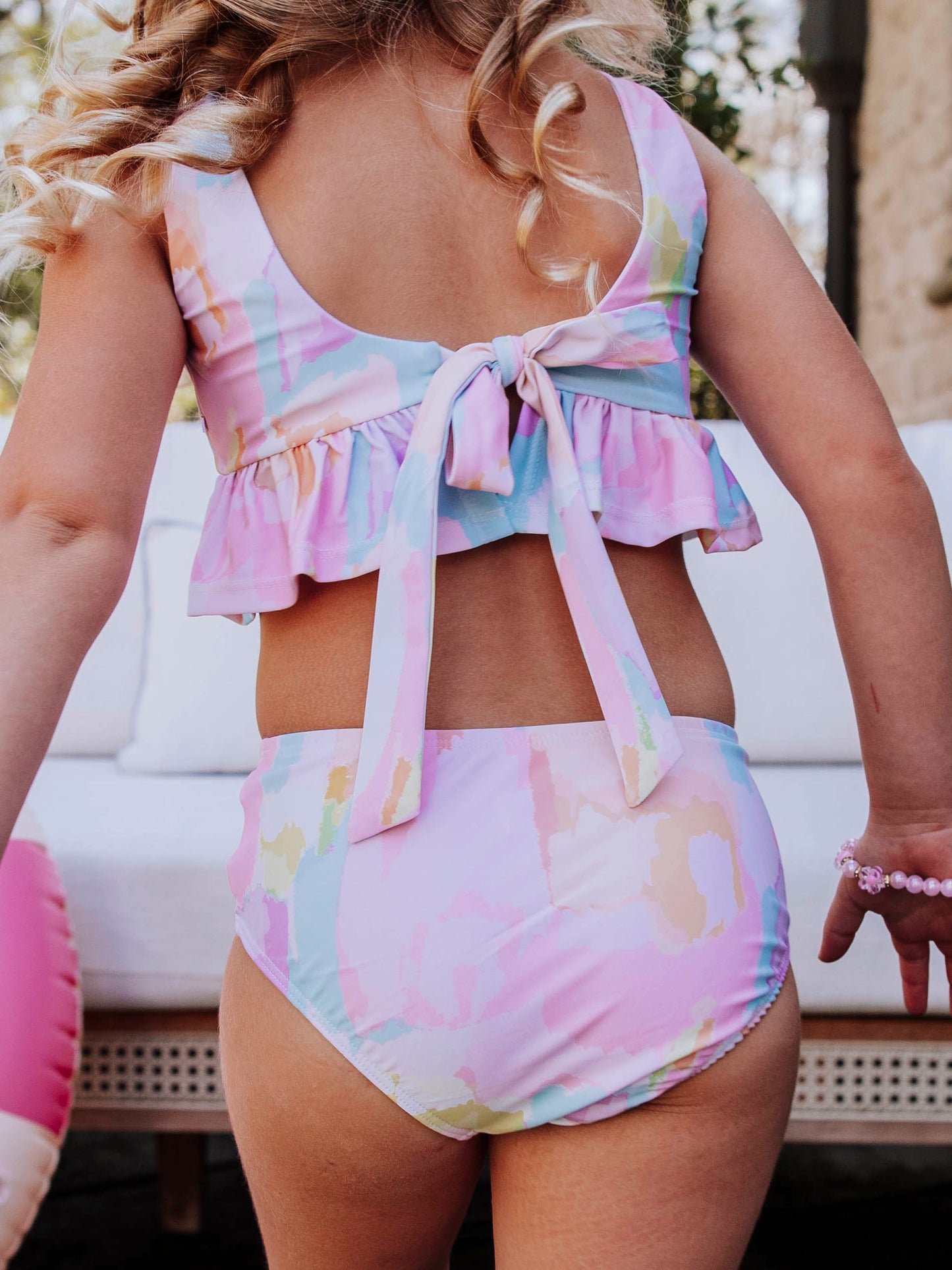 Classic Tankini - Cotton Candy Splash