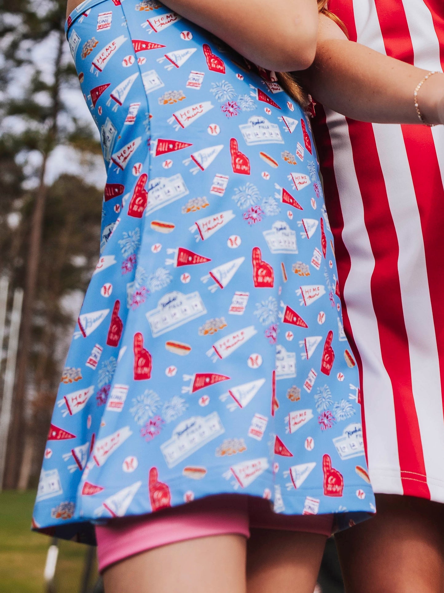Racerback Tank Dress - Ballpark