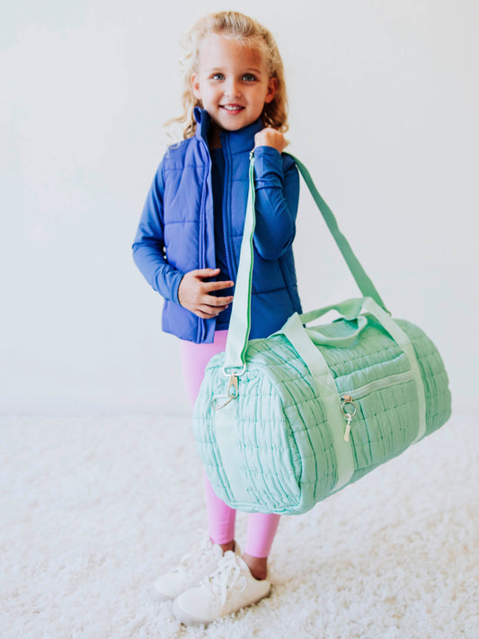 Puffer Duffle - Shimmering Sea