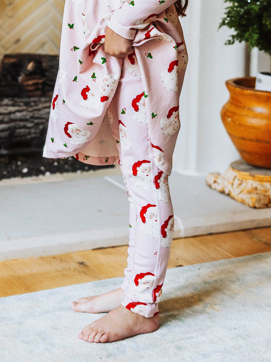 Fitted Ribbed Leggings - Dear Santa (Slightly Flawed)