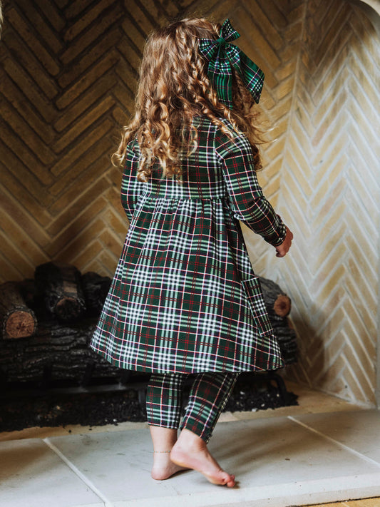 Fitted Ribbed Dress - Christmas Traditions