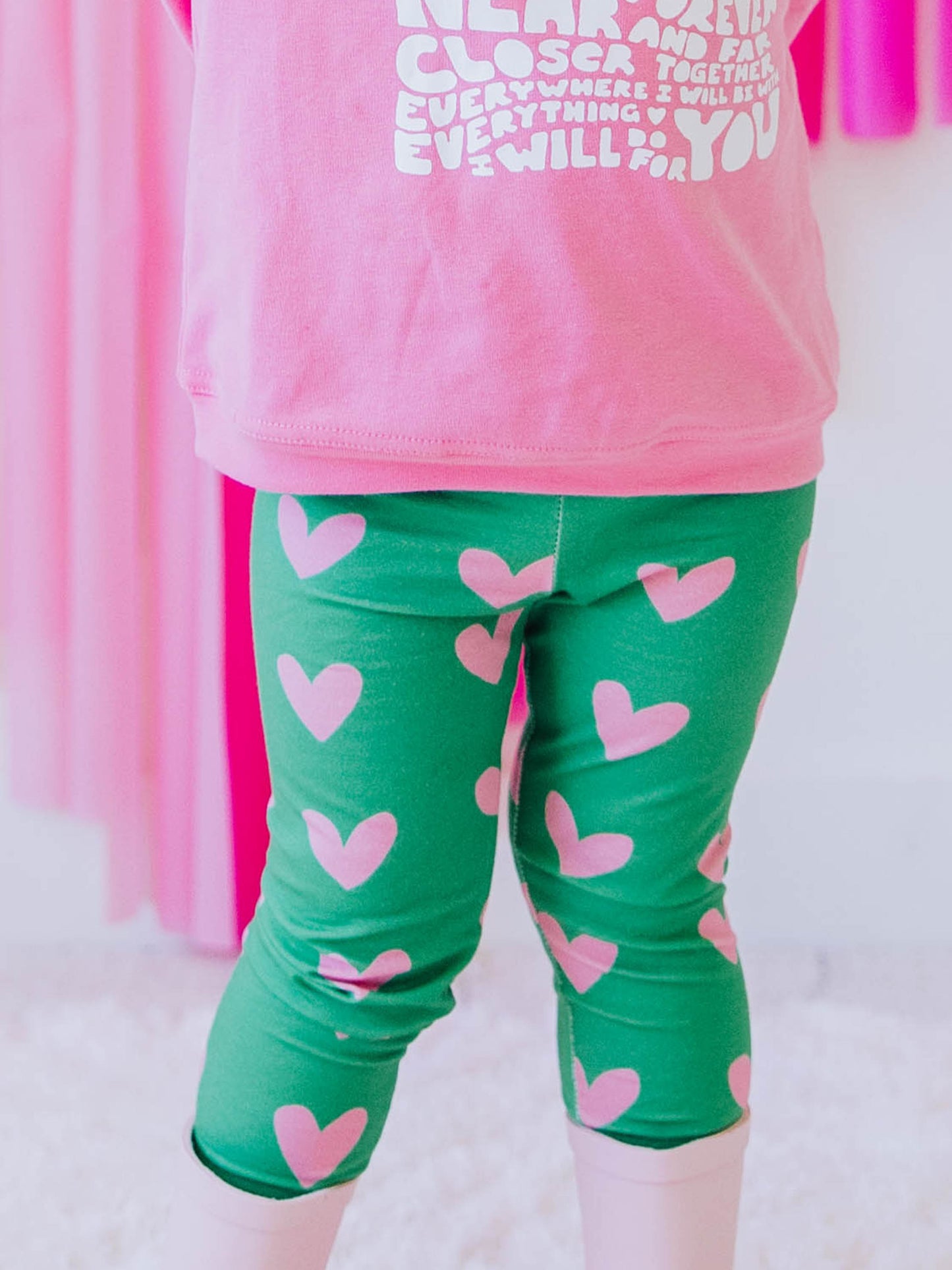 Frankie Leggings - Heartbreaker in Green