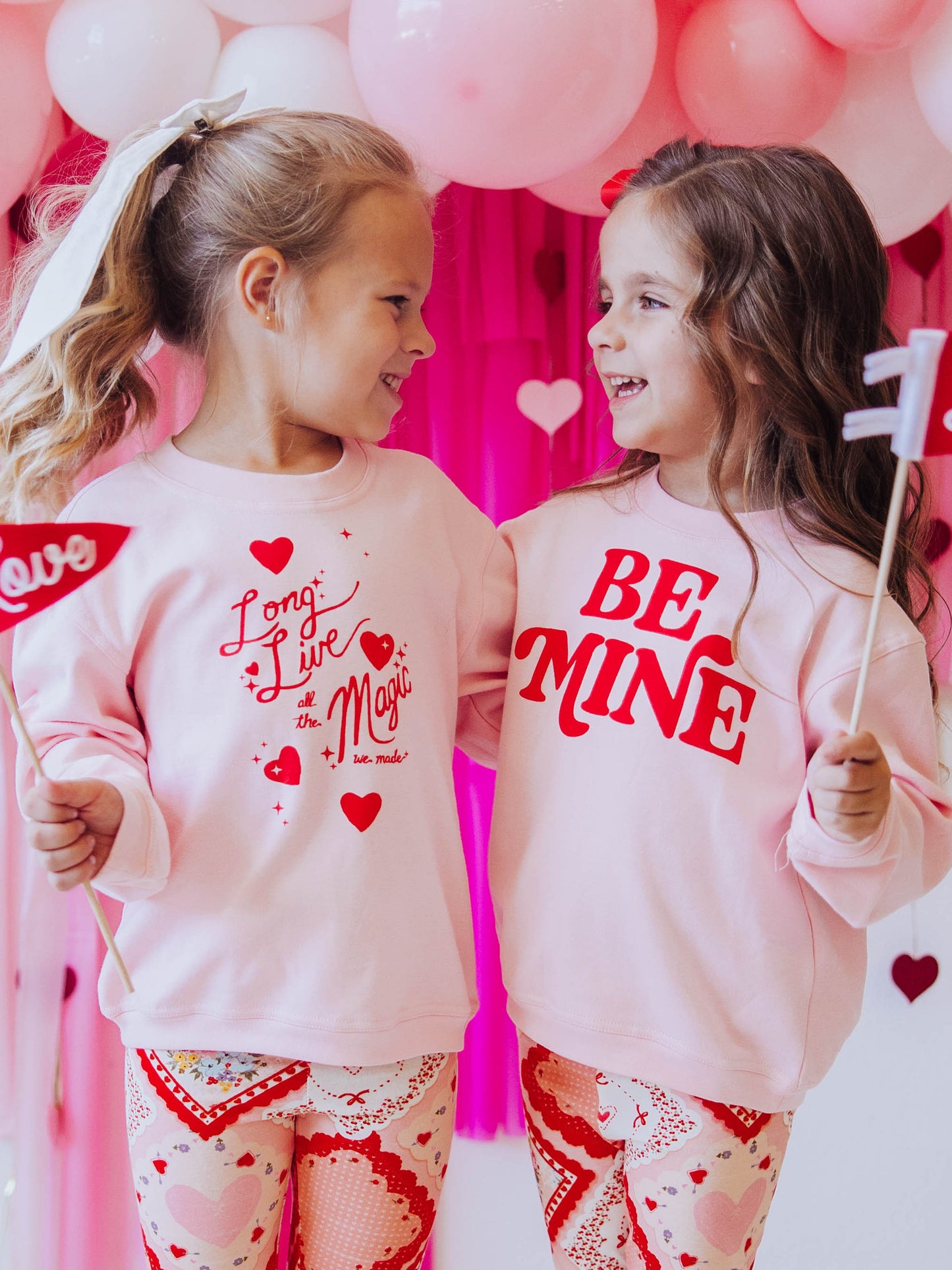 Warm Knit Sweatshirt - Be Mine Pink