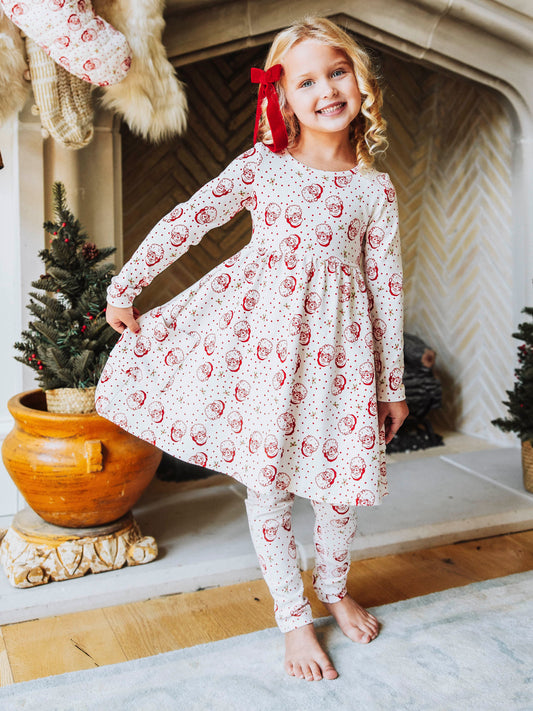Fitted Ribbed Dress - St. Nick (Slightly Flawed)