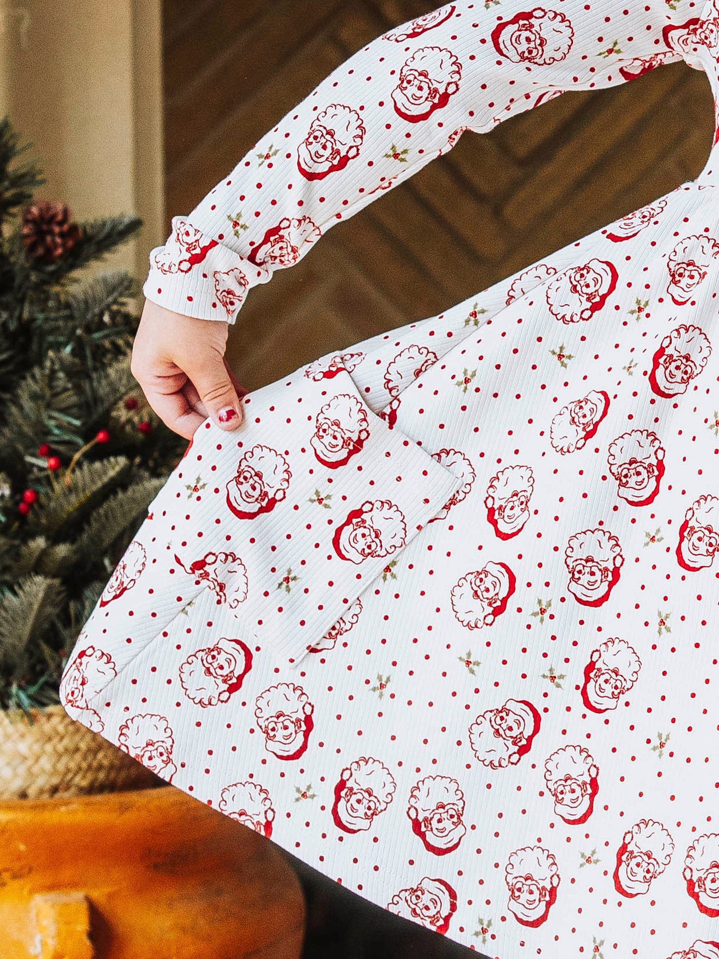 Fitted Ribbed Dress - St. Nick (Slightly Flawed)