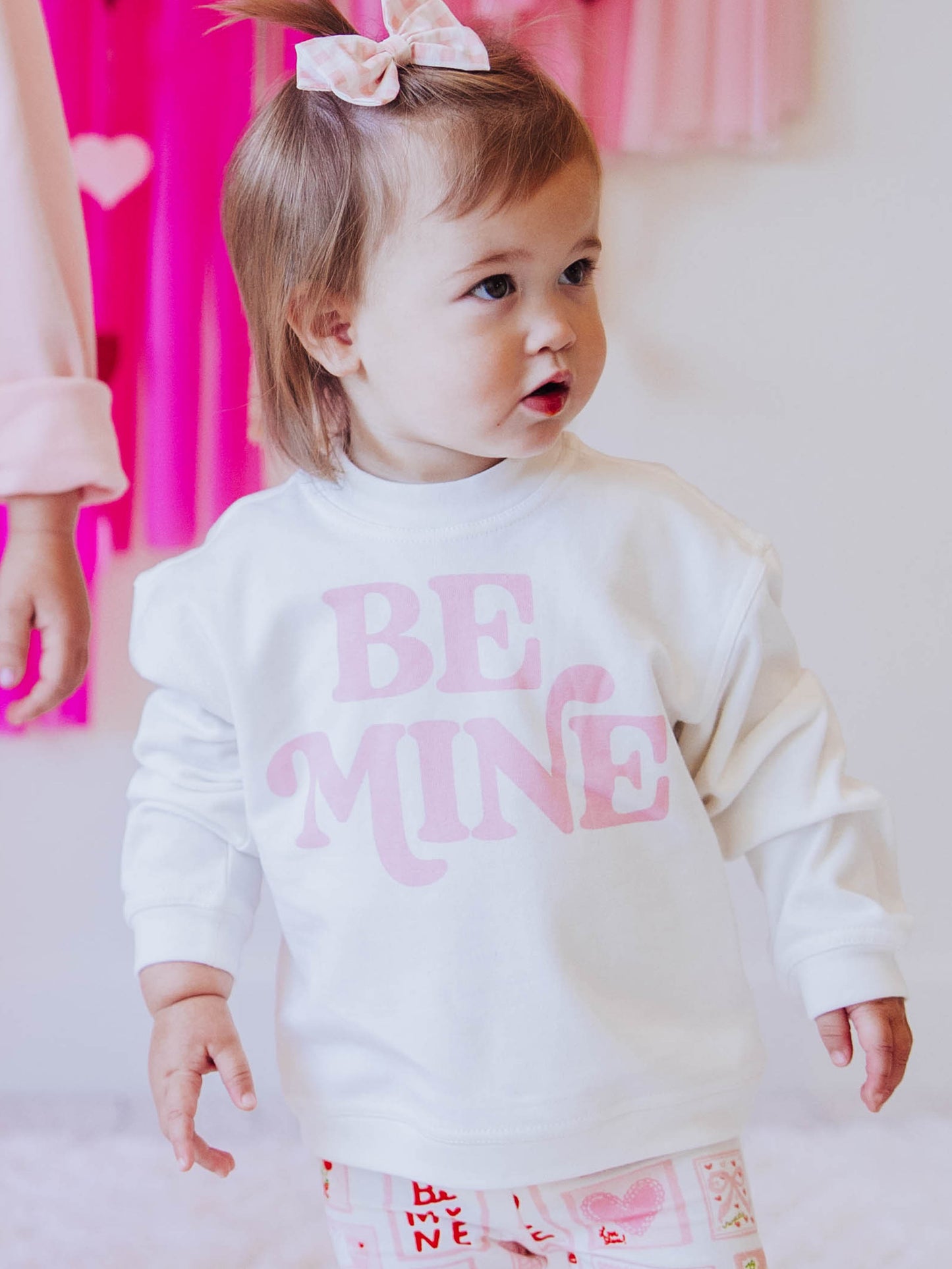 Warm Knit Sweatshirt - Be Mine Ivory