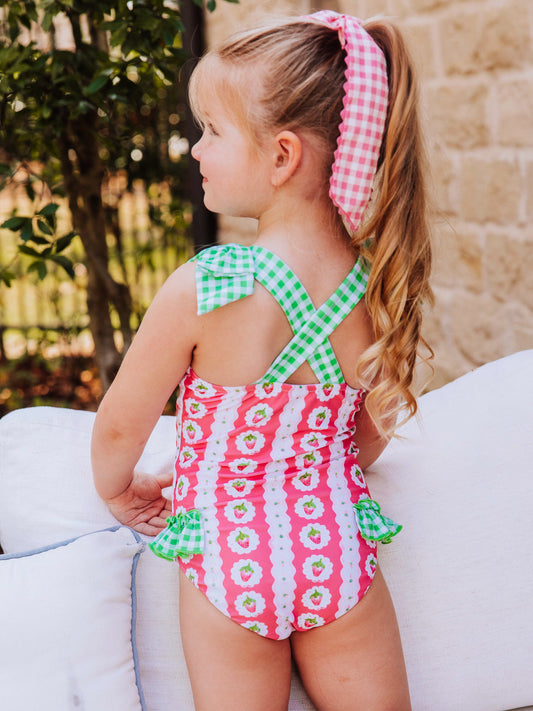 Melanie One Piece - Strawberry Patch