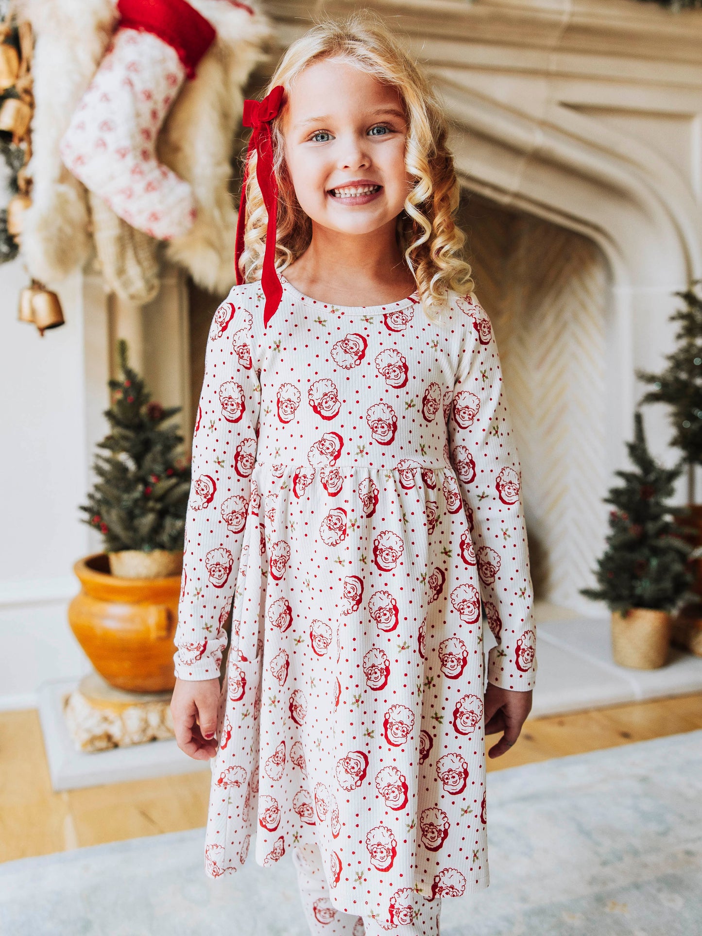 Fitted Ribbed Dress - St. Nick (Slightly Flawed)