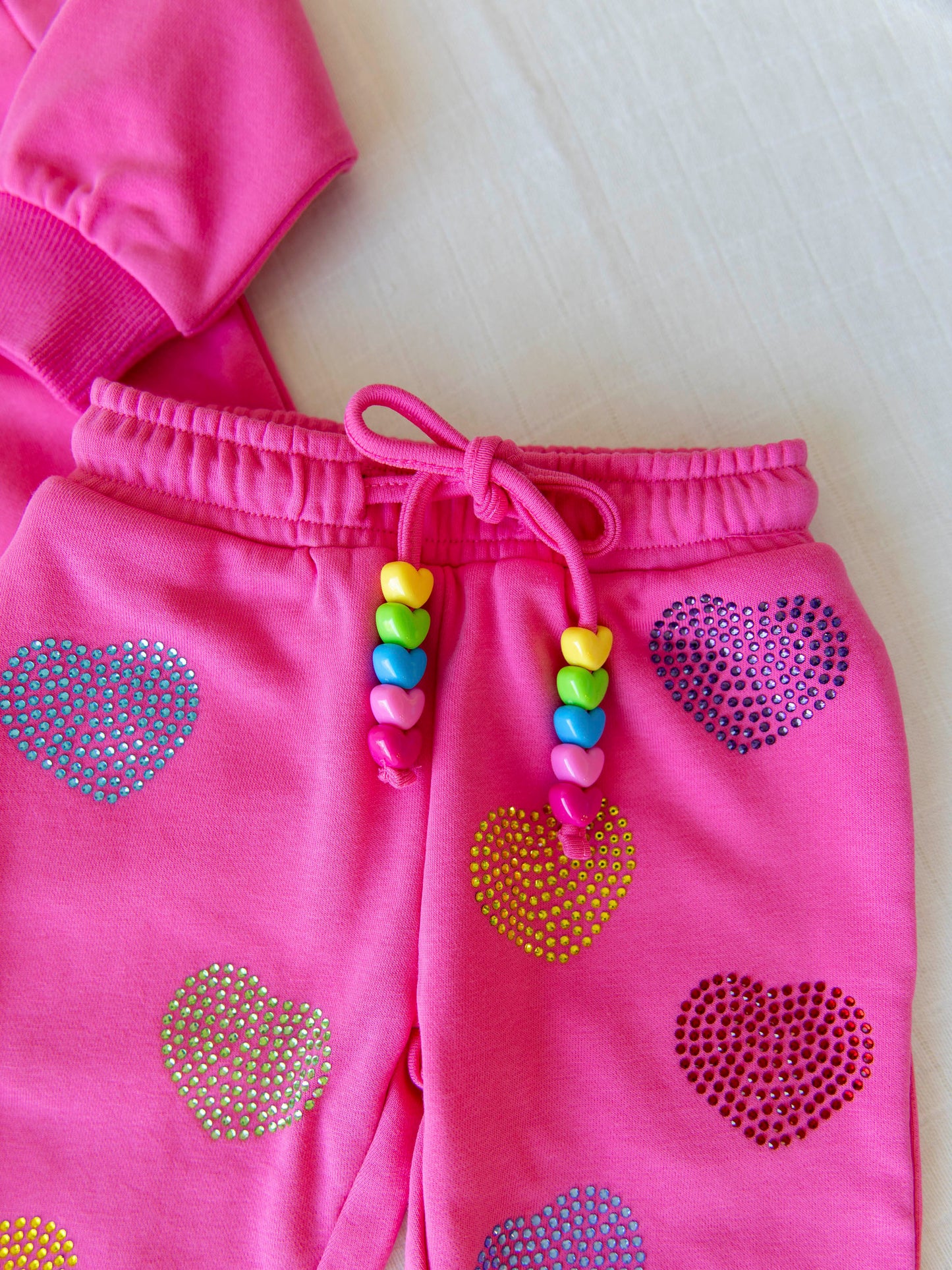 Sweatshirt Set - Hearts