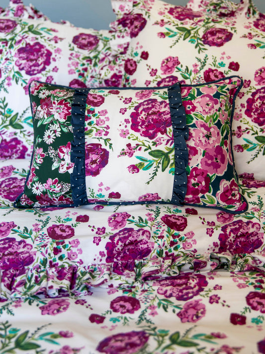 Boudoir Pillow Cover - Evelynn Blooms