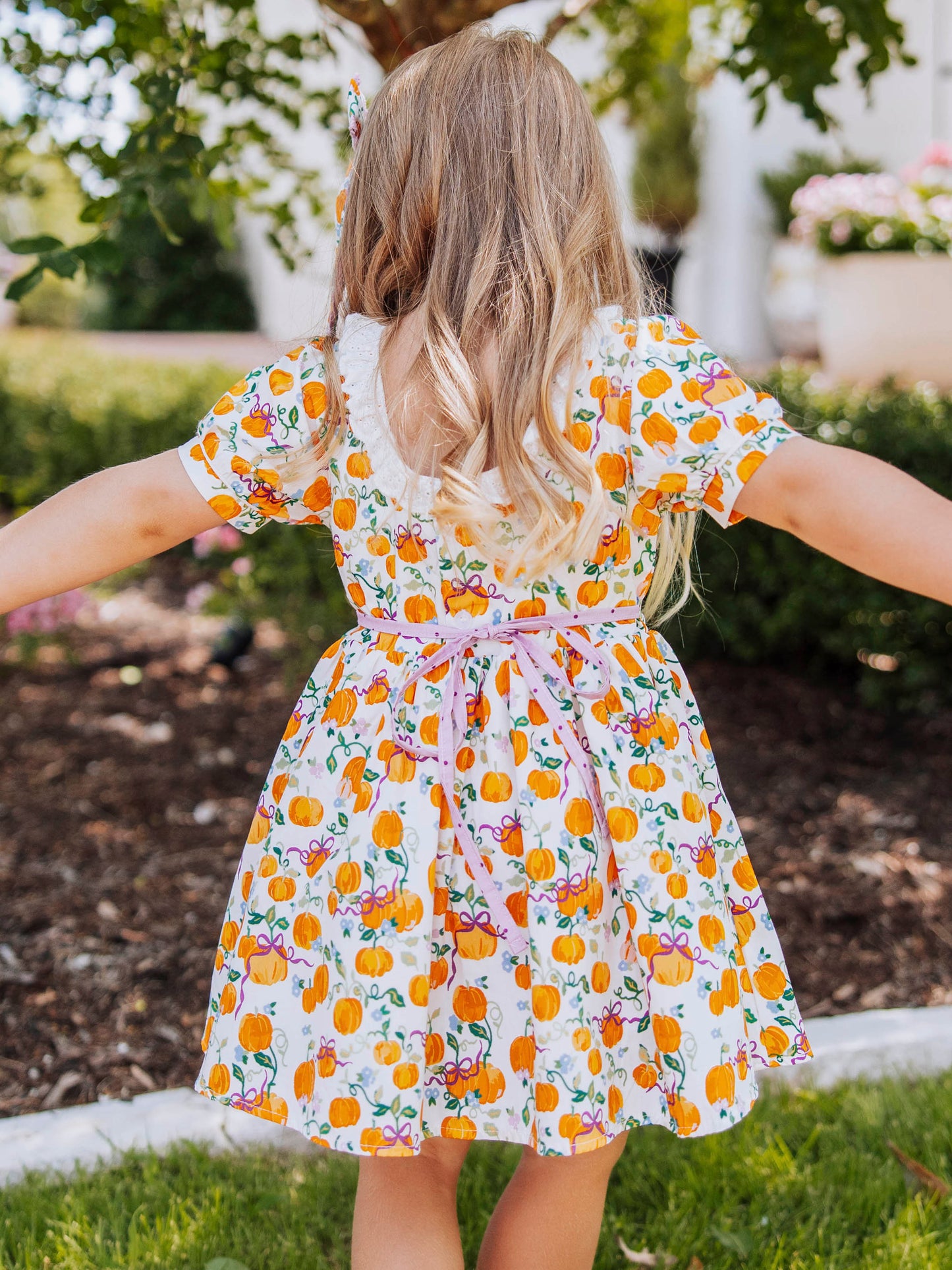 Ruffled Pocket Tunic Set - Little Pumpkin Princess