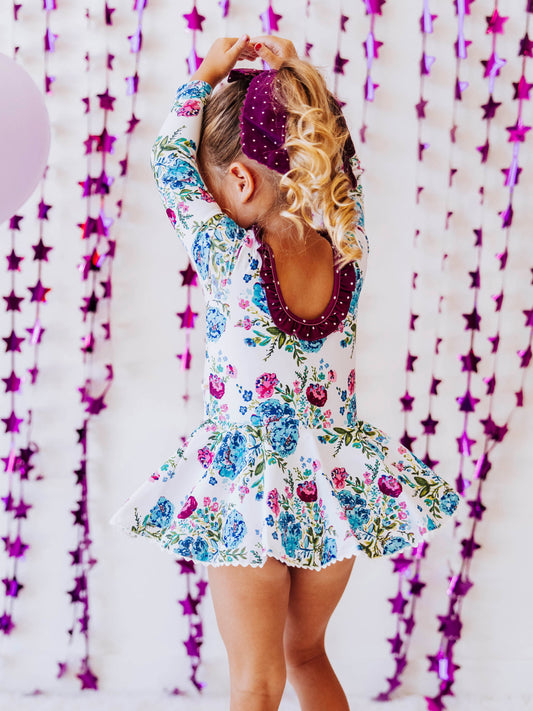 Skirted Leotard - Autumn Breeze