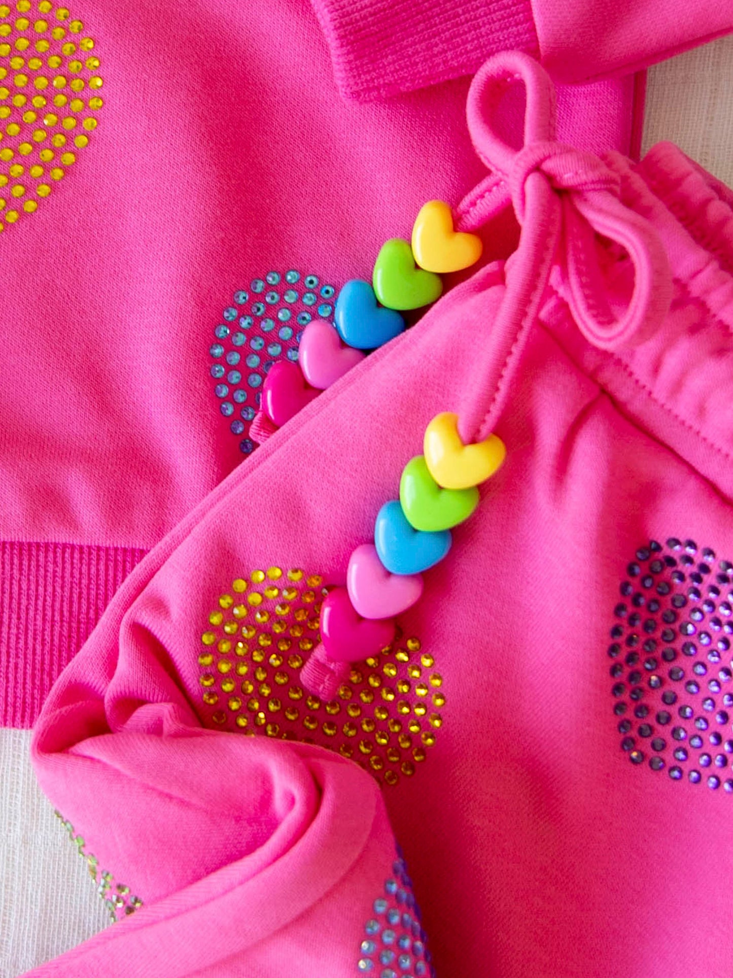 Sweatshirt Set - Hearts