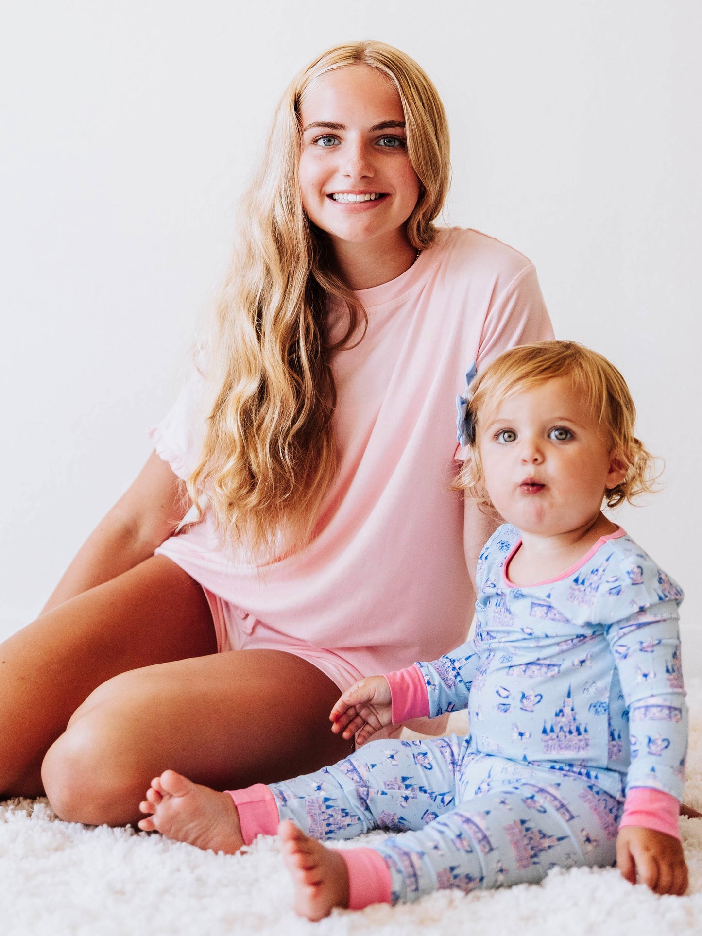 Women's Shortie Set - Rose Cloud