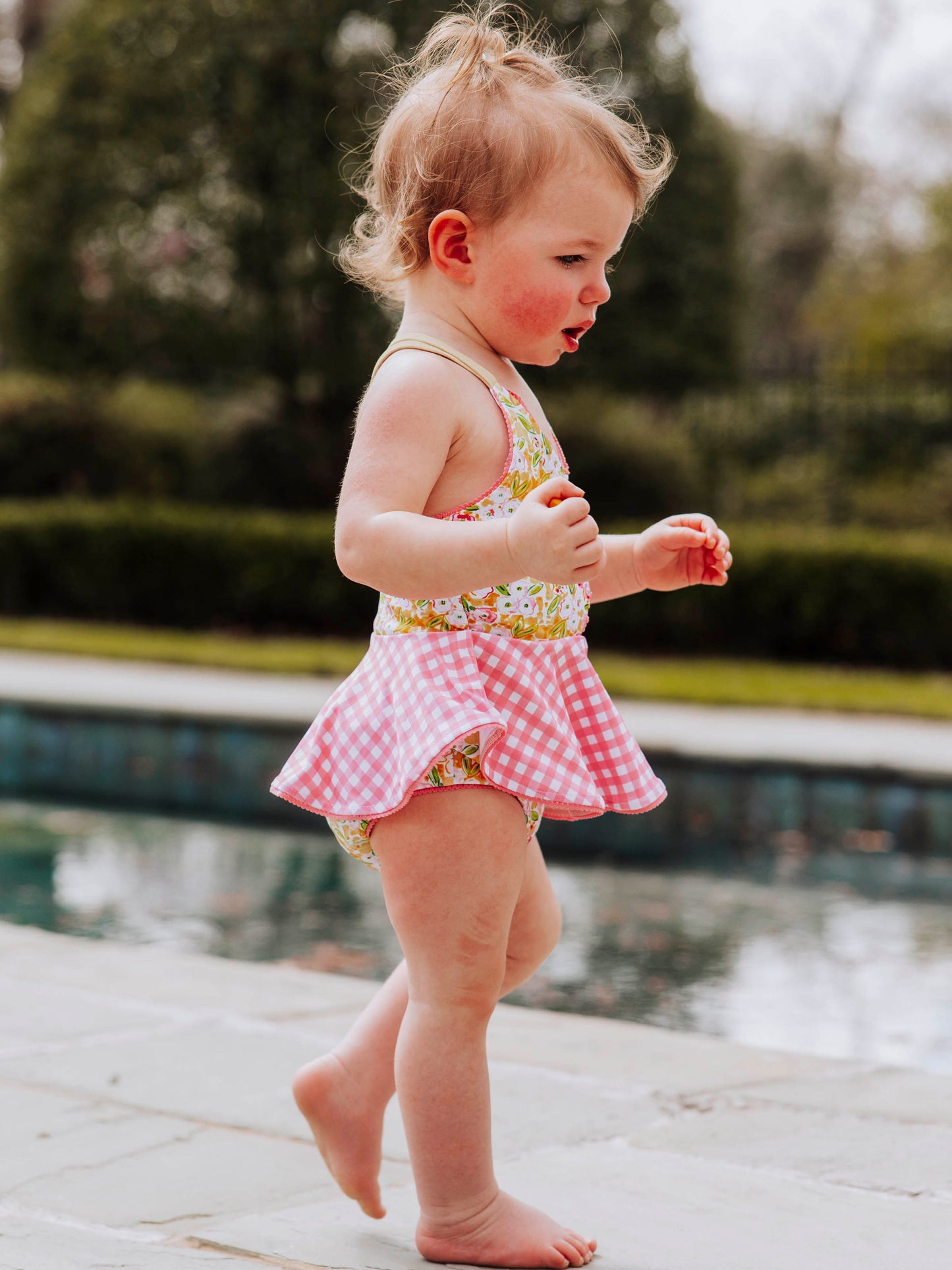 Morgan Skirted One Piece - Happy Yellow
