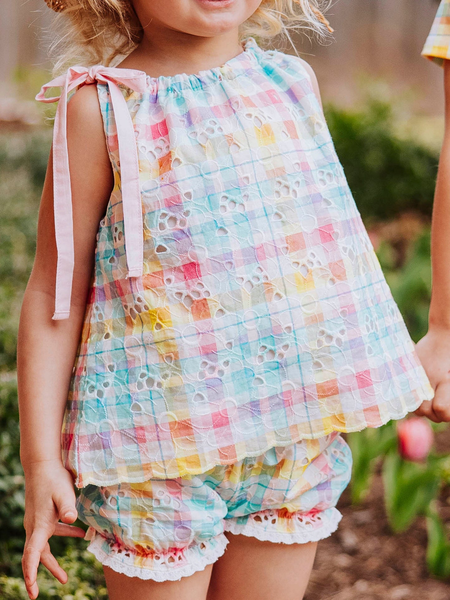 Lace Play Set - Sunny Day Plaid