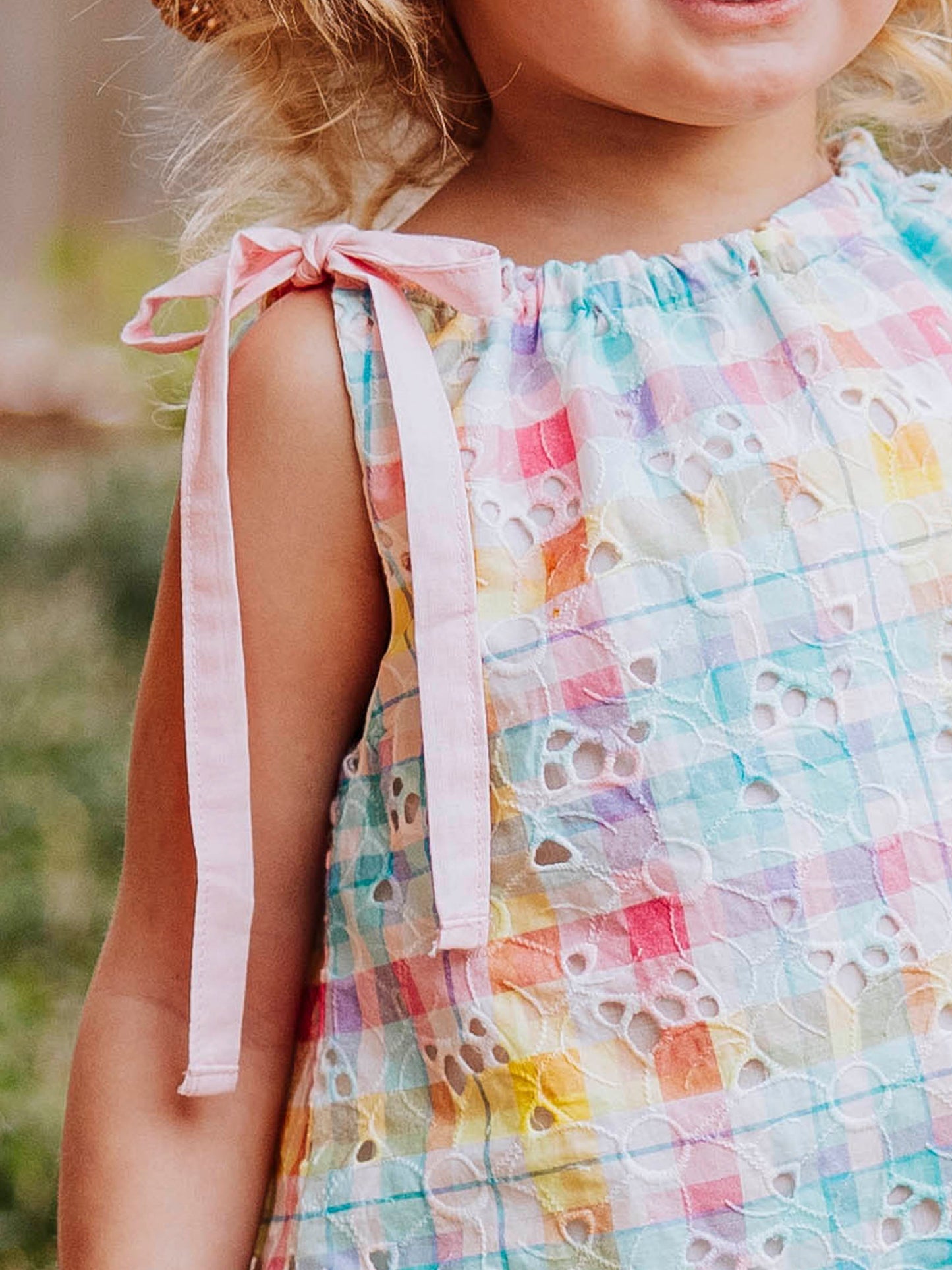 Lace Play Set - Sunny Day Plaid