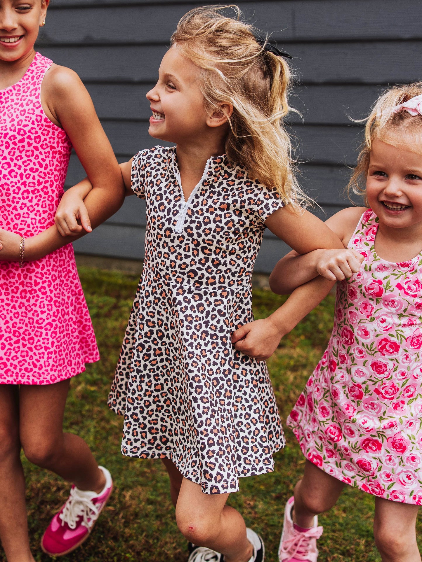 Active Zip Dress - Leopard