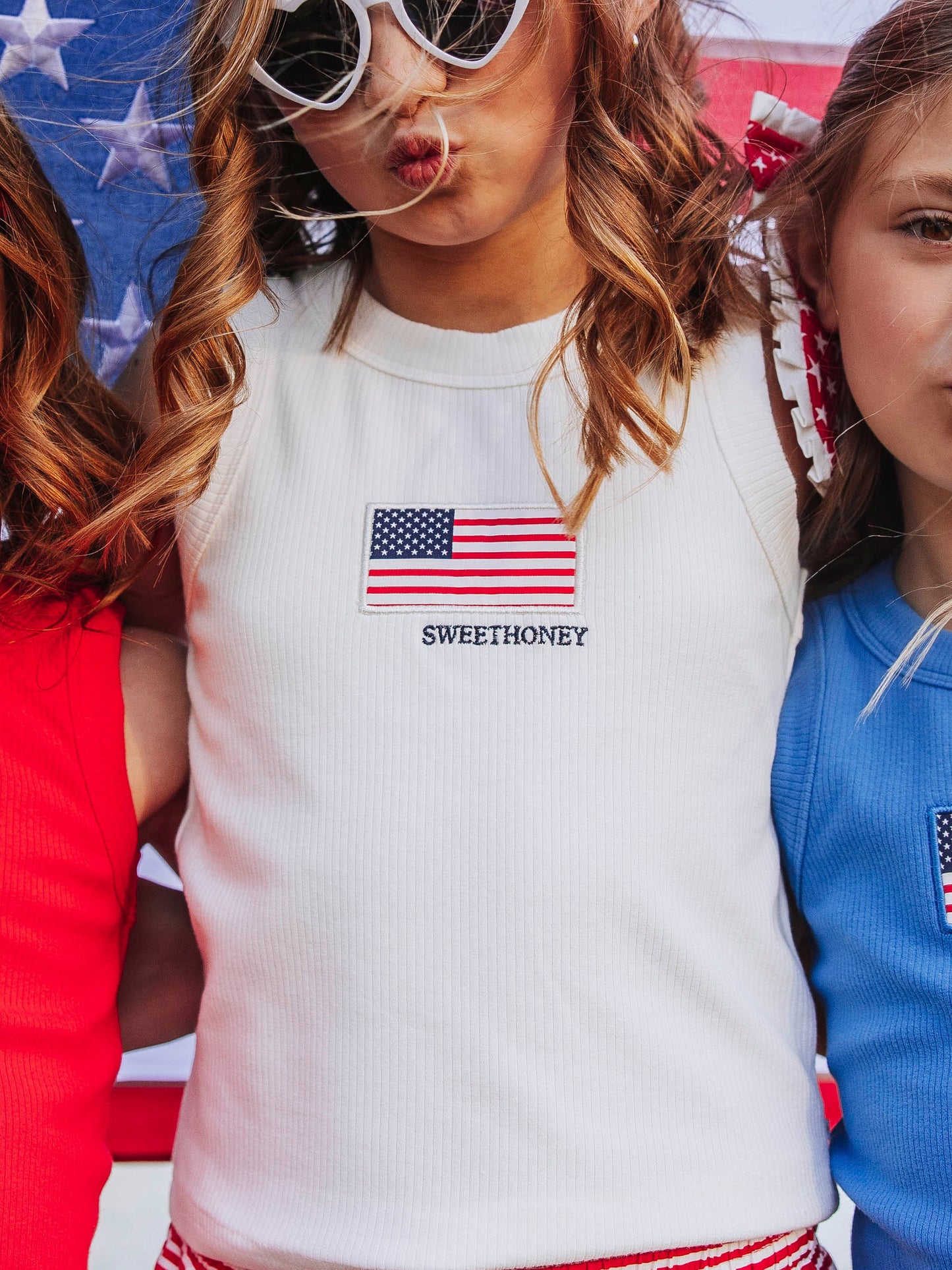 Ribbed Knit Tank Top - Old Glory