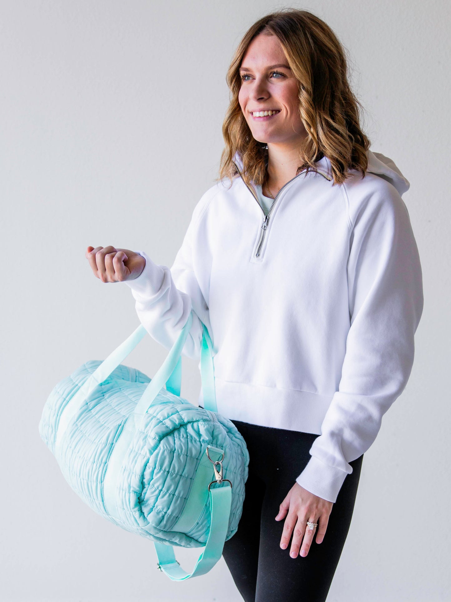 Puffer Duffle - Shimmering Sea