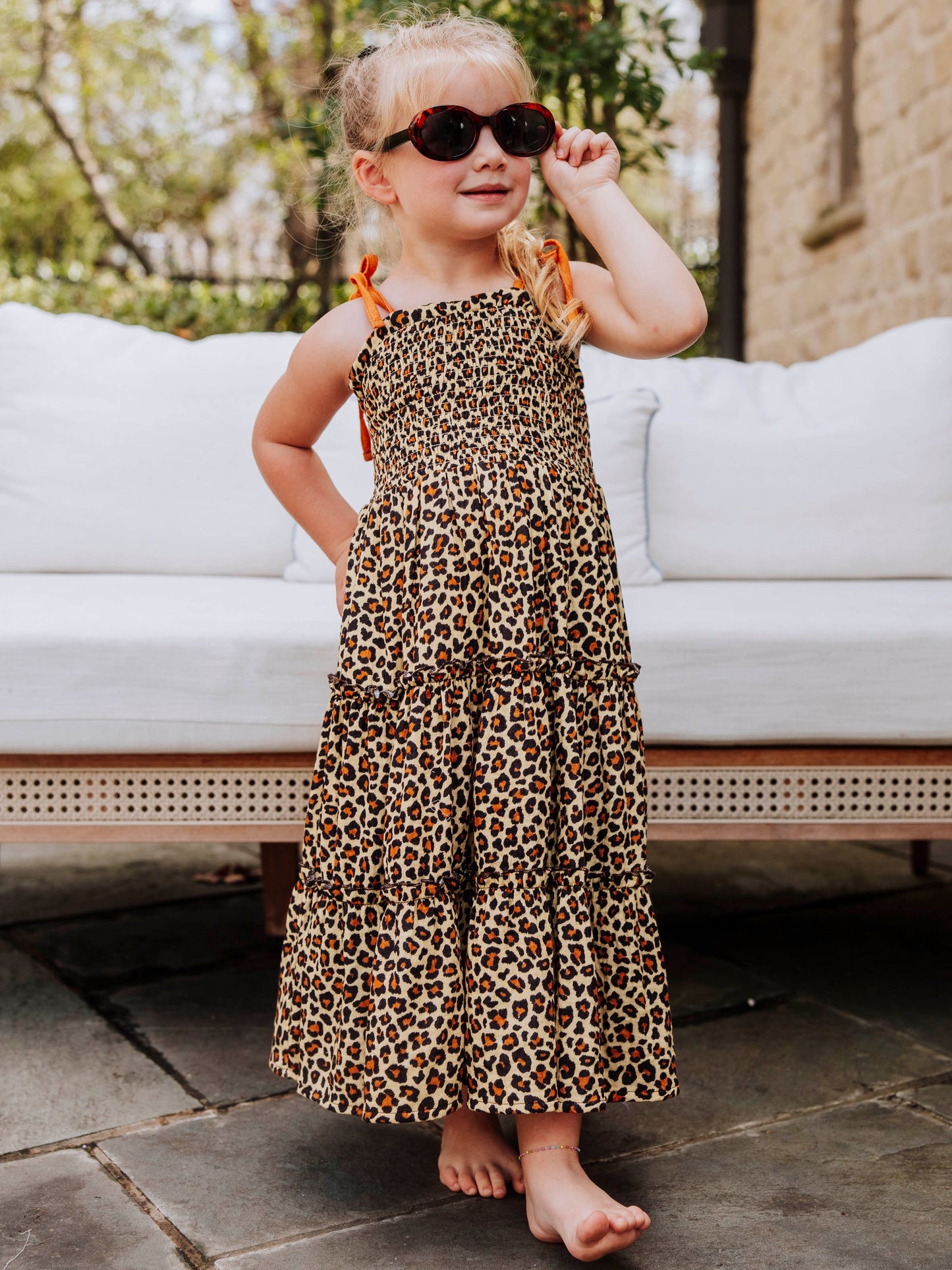 Beach Dress - Leopard