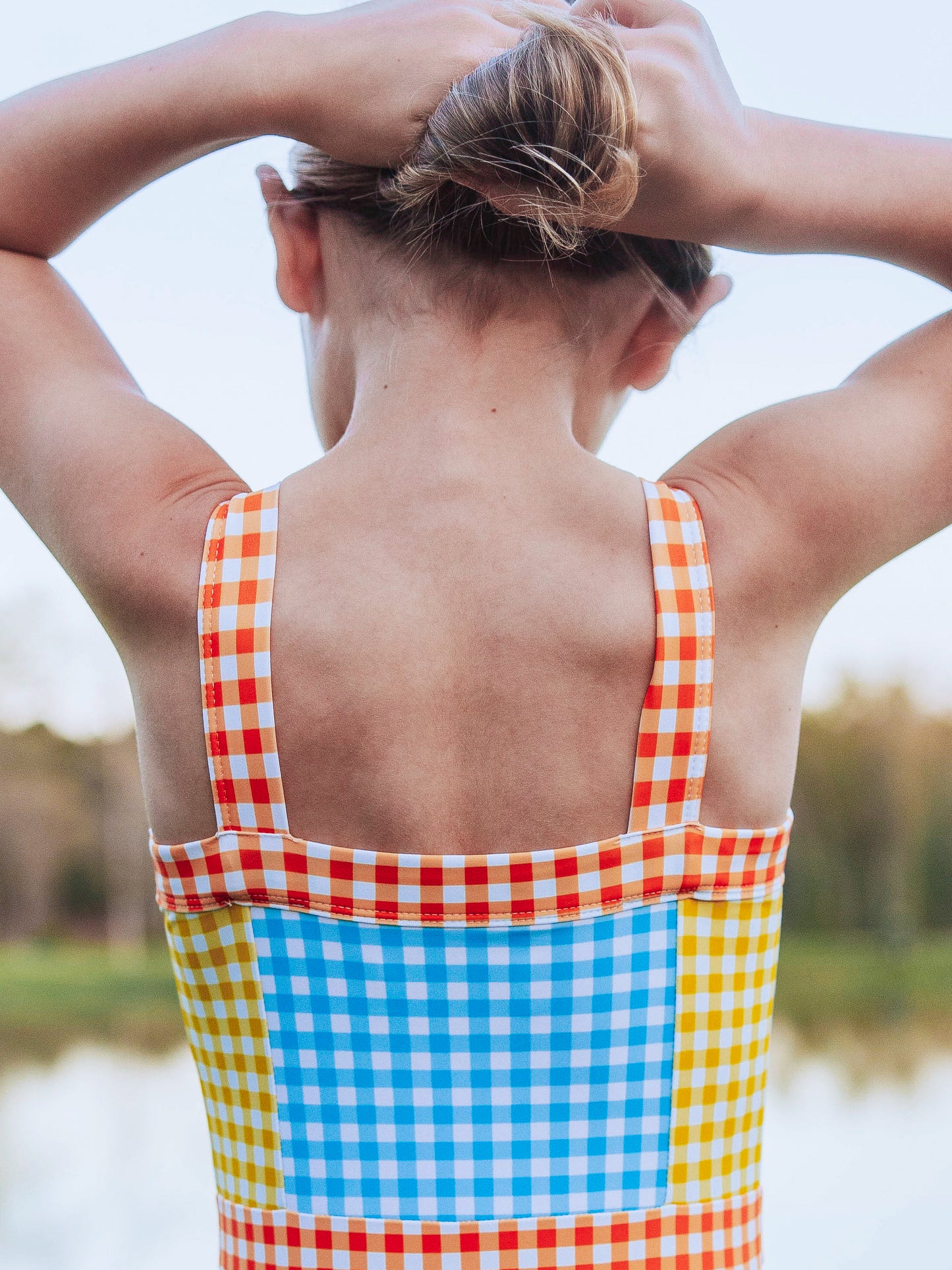 Mabel One Piece - Gingham Mix