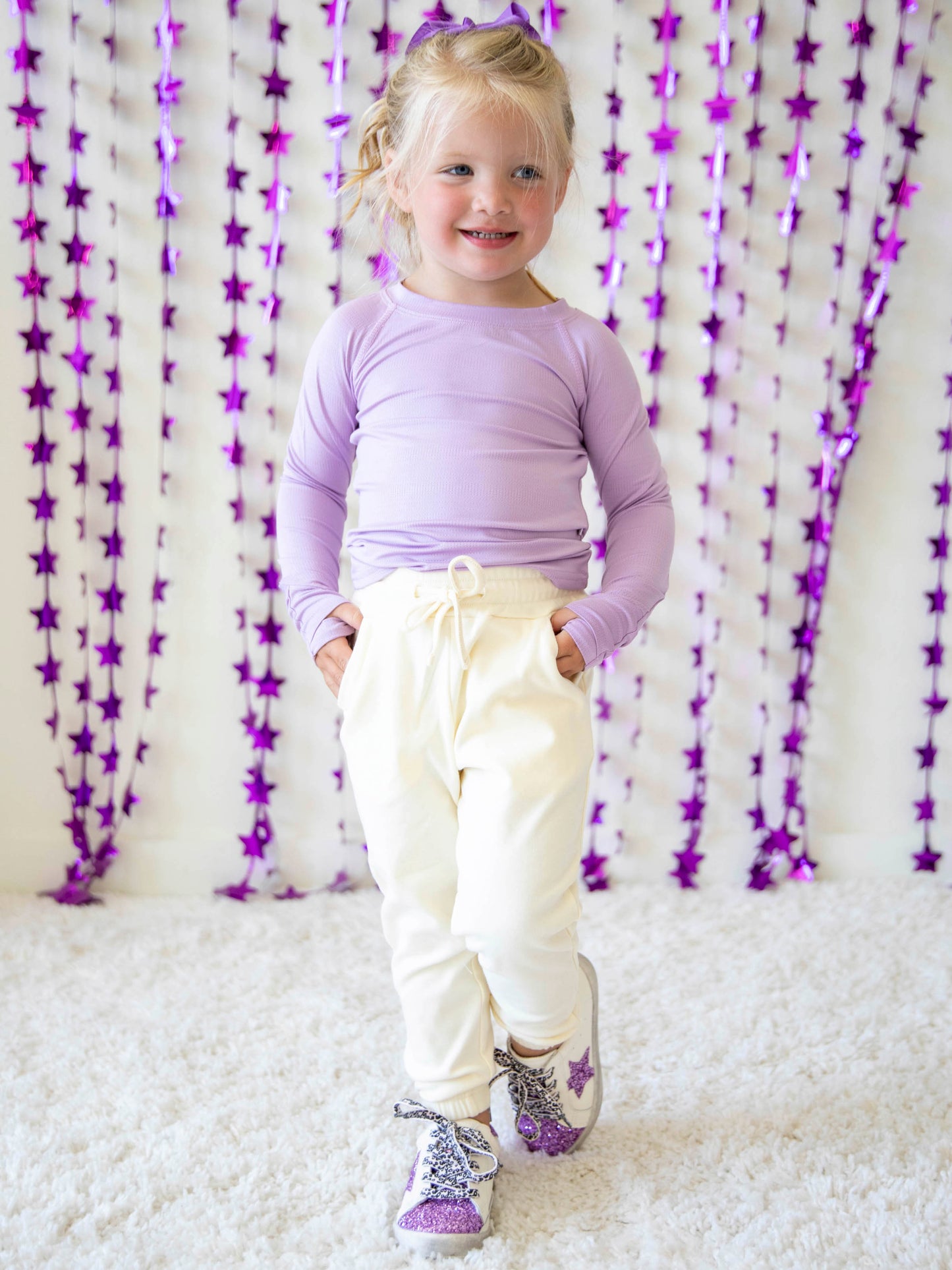SweetHoney Sneakers - Sweet Purple Sparkles