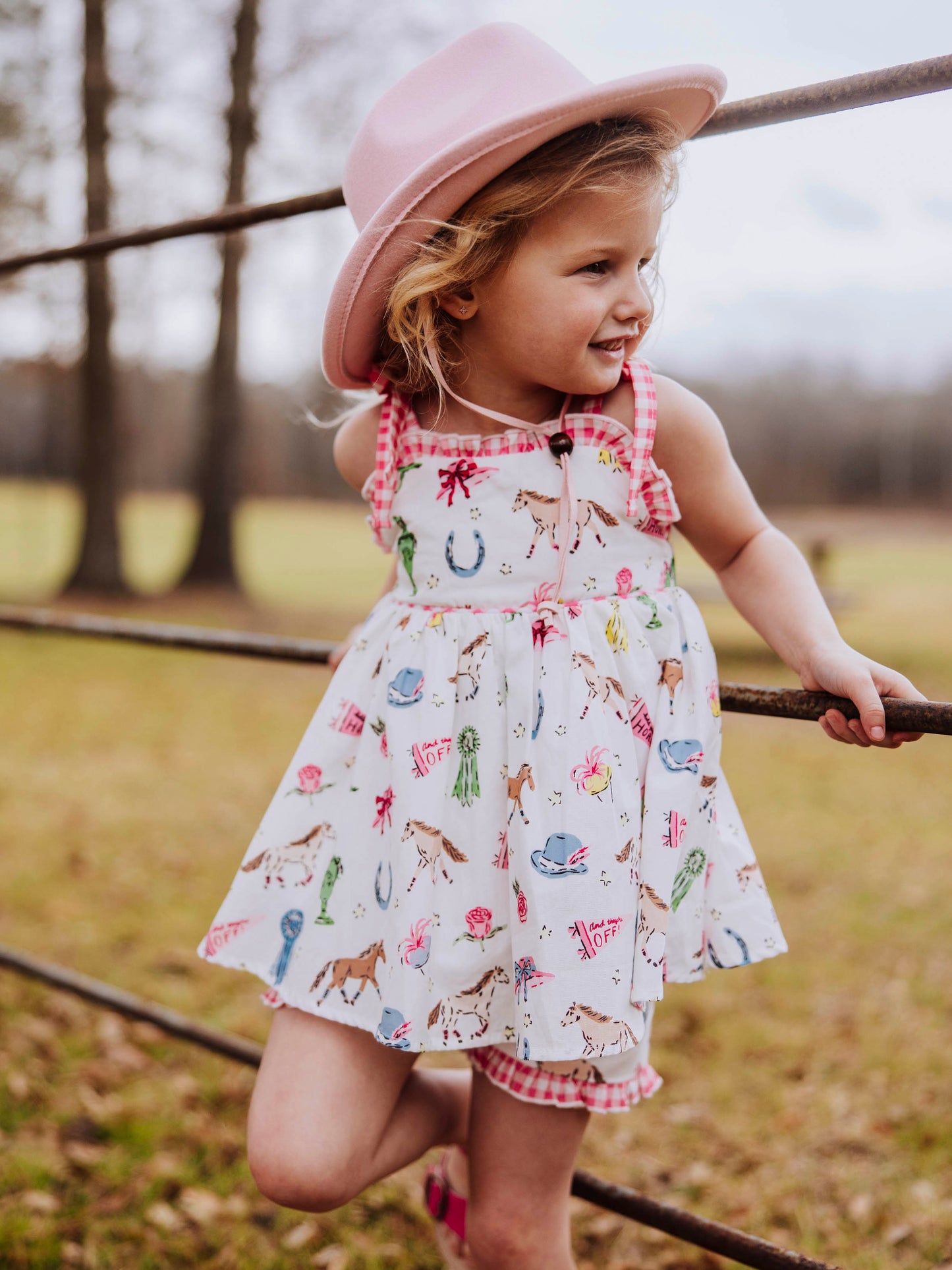 Bonnie Tunic Set - Off to the Races