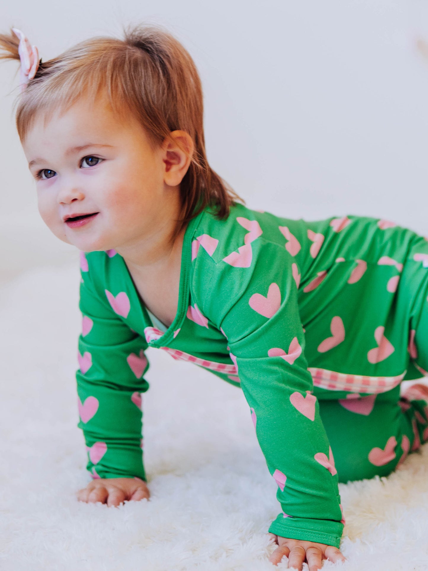 Cloud Layette - Heartbreaker in Green