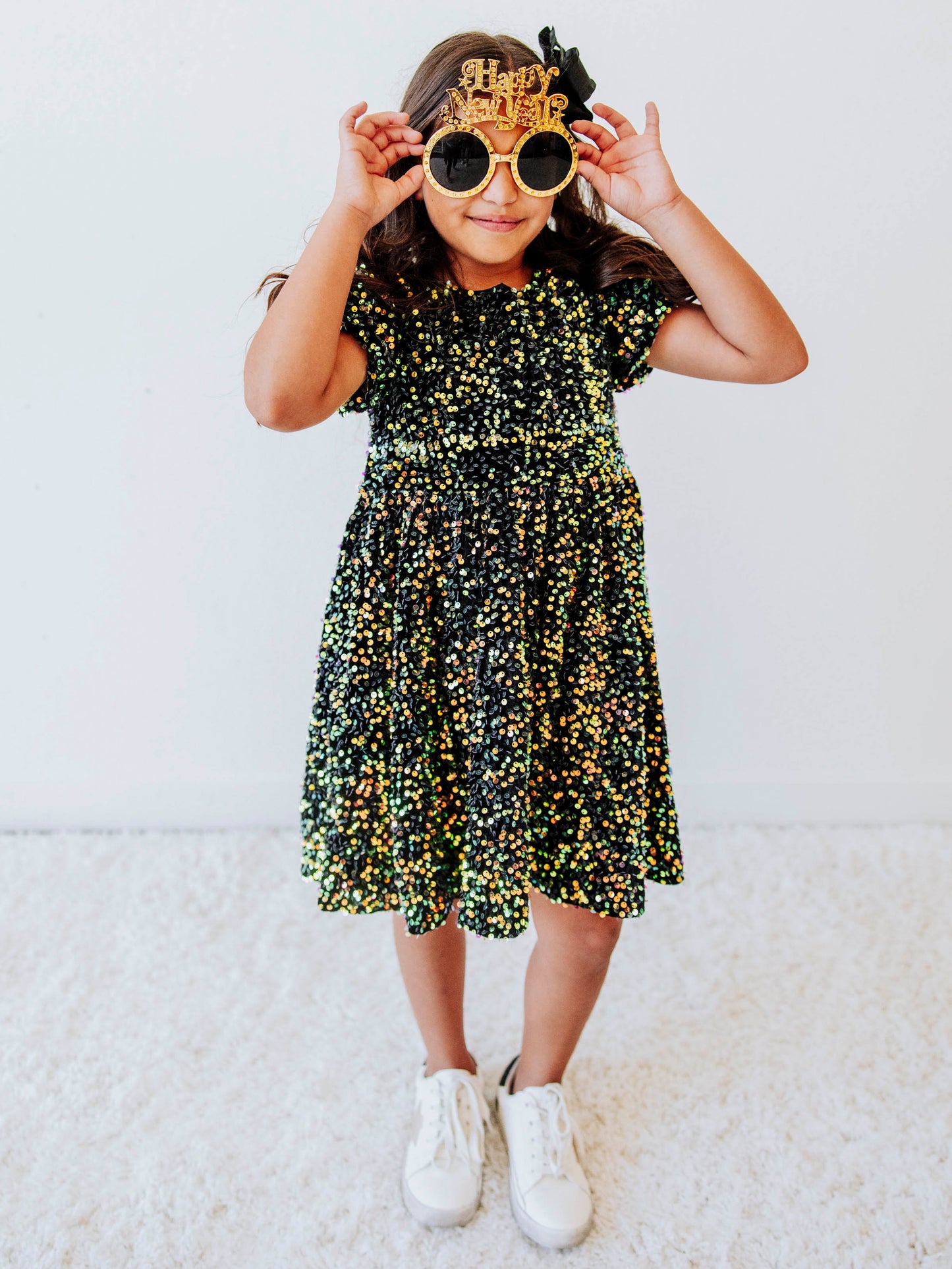 Sequin Dress - Glamorous Black