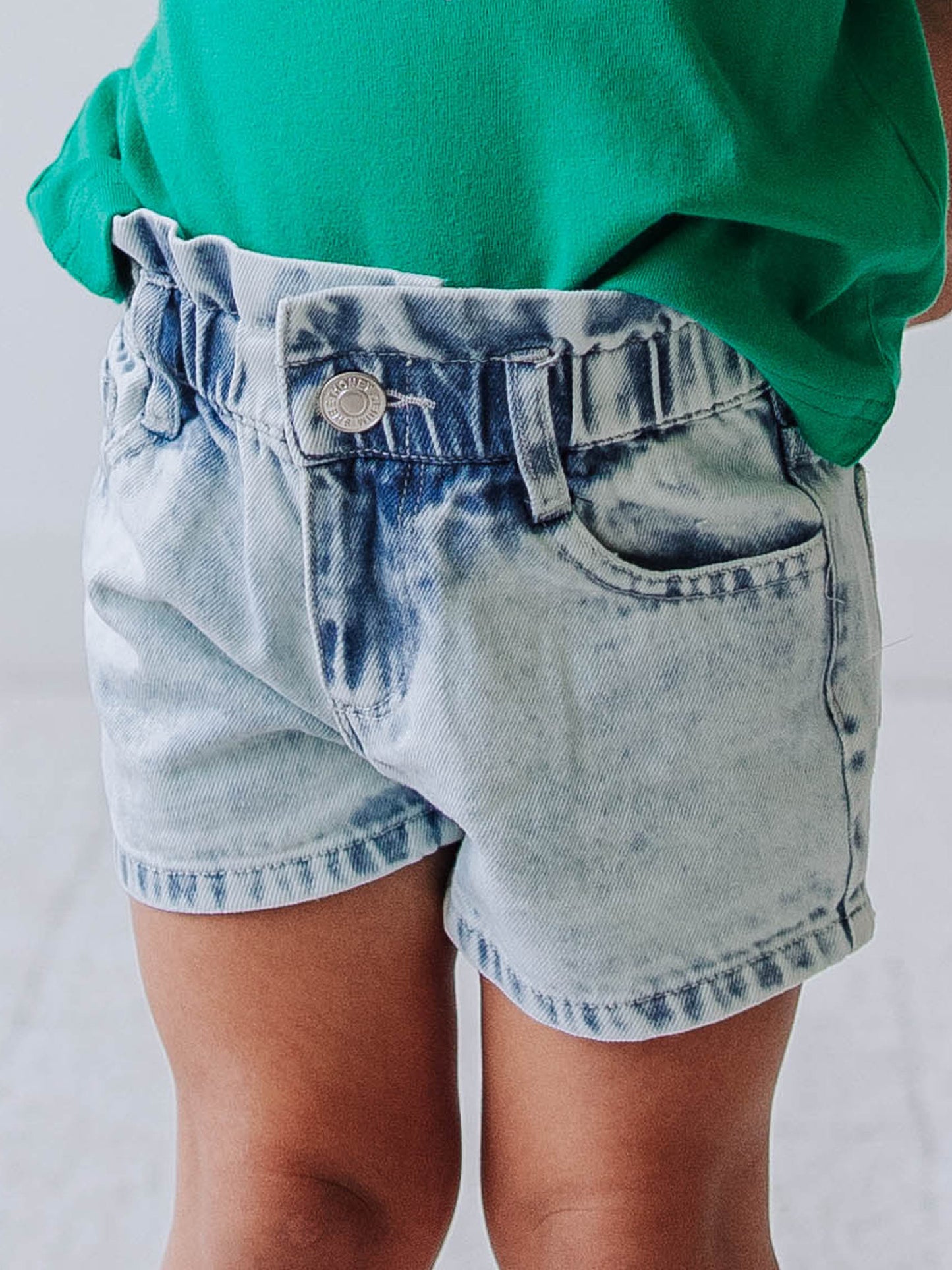 Denim Shorts - Light Wash