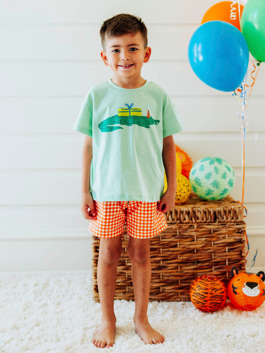 Graphic Tee - Gifting Crocodile