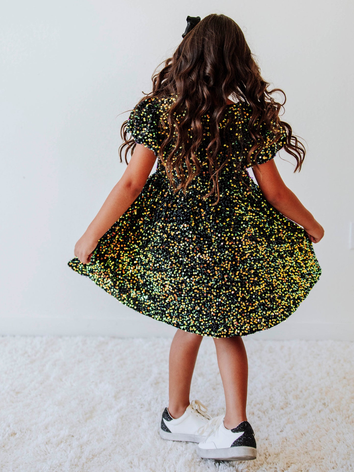 Sequin Dress - Glamorous Black