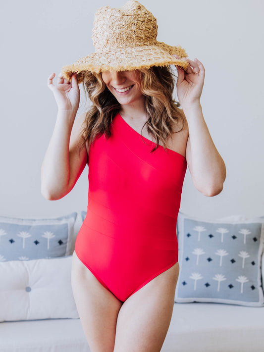 Women's Madelyn One Piece - Red Raspberry