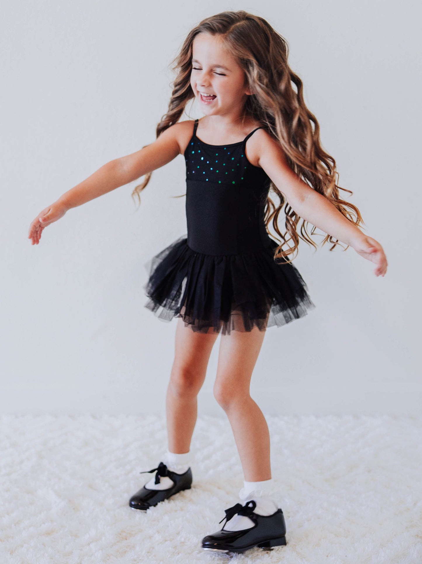 Skirted Tutu Leotard - Black