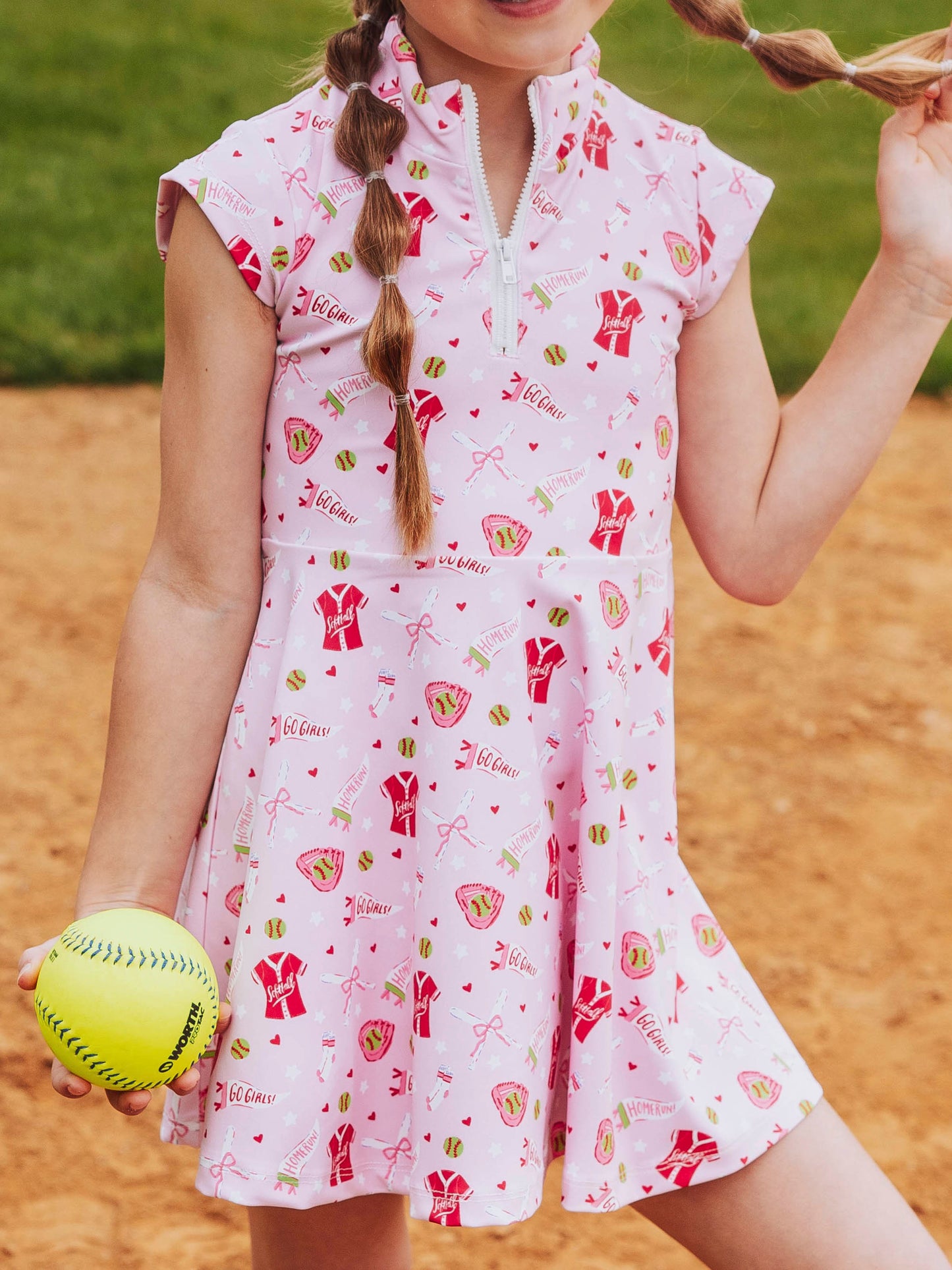 Active Zip Dress - Curveball Cutie