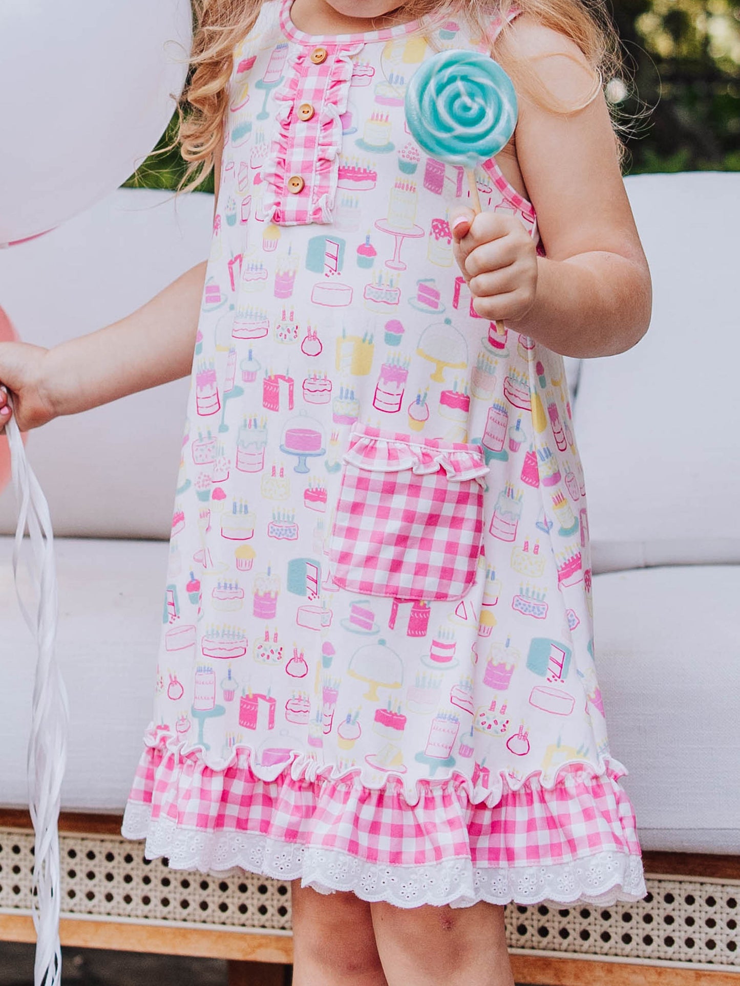 Everyday Play Dress - Happy Birthday