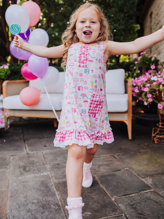 Everyday Play Dress - Happy Birthday