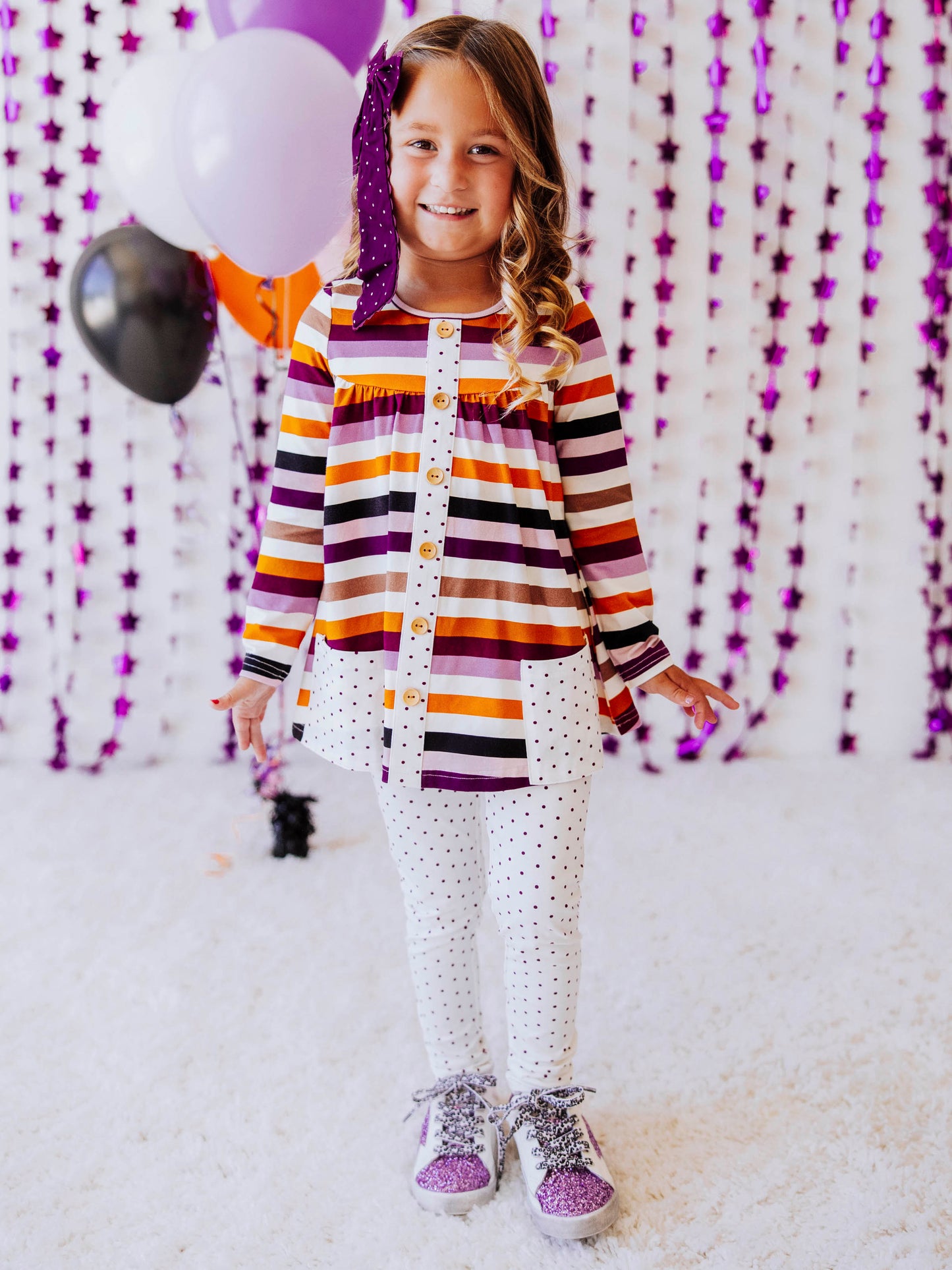 Out to Play Set - Fall Stripe