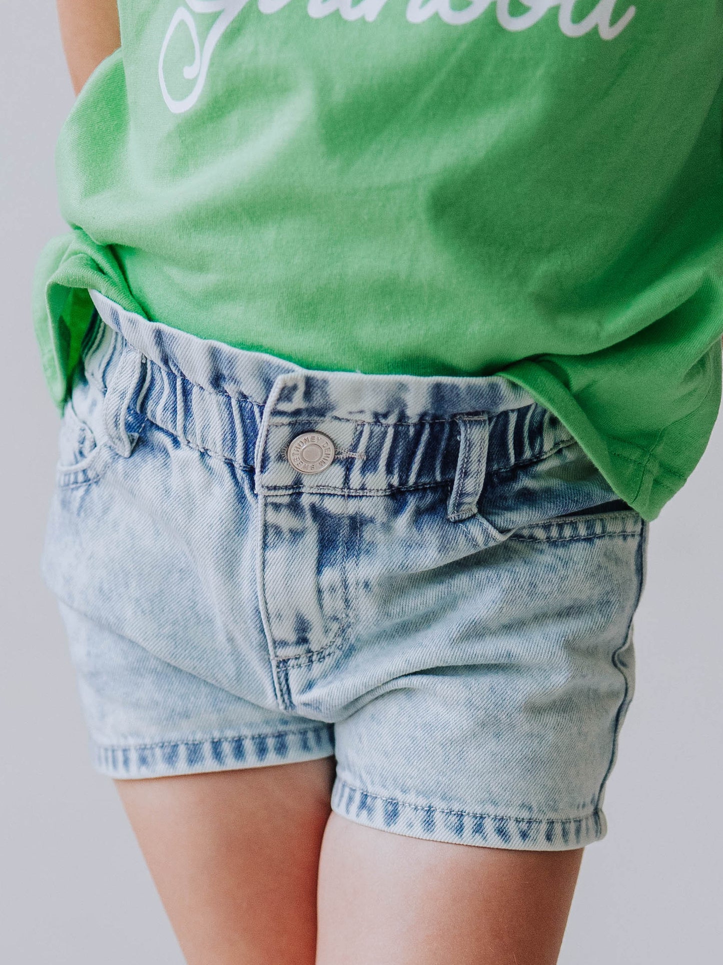 Denim Shorts - Light Wash