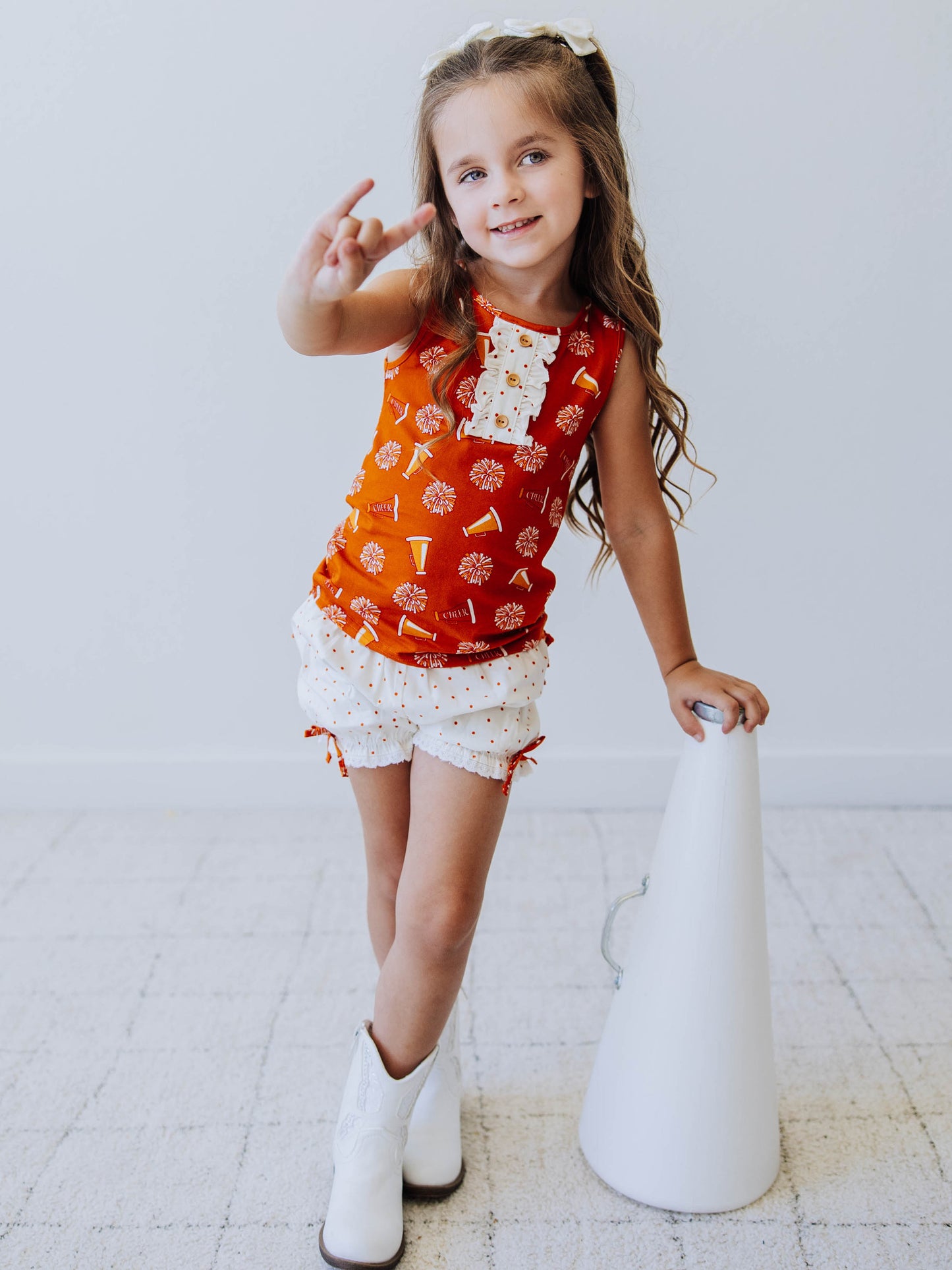 Playsuit Set - Pep Rally Burnt Orange