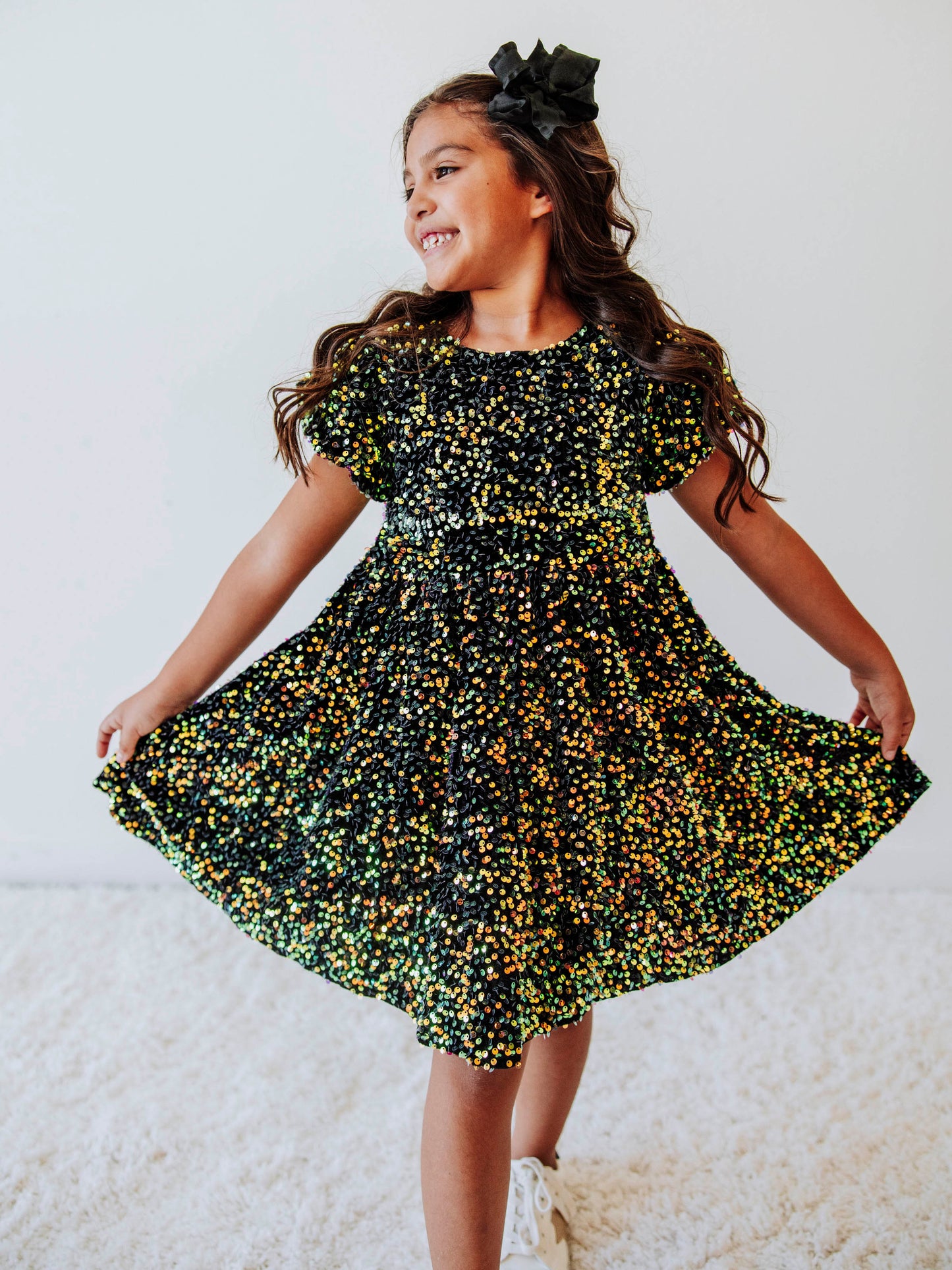 Sequin Dress - Glamorous Black