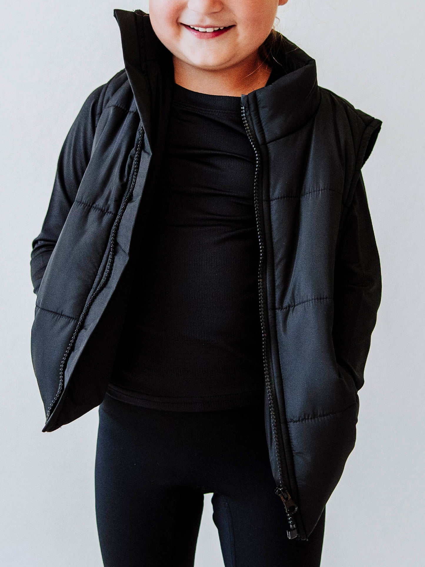 Puffer Vest - Black