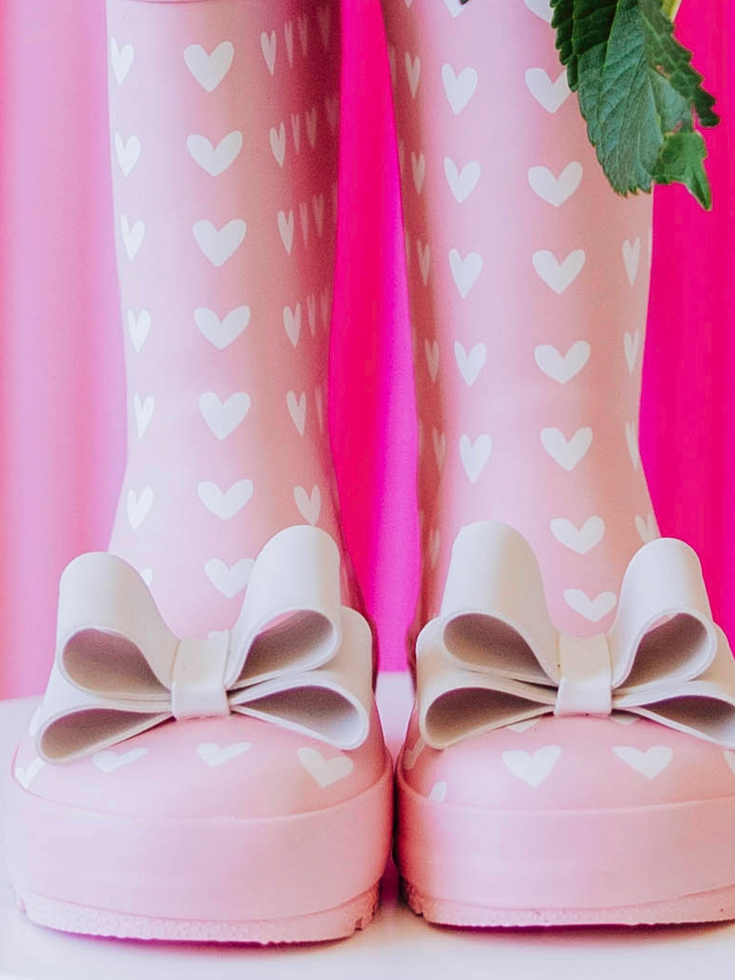 Cheery Rain Boots - Hearts