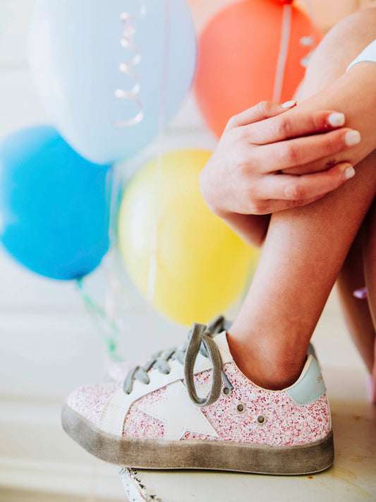 SweetHoney Sneakers - Pink Sparkle