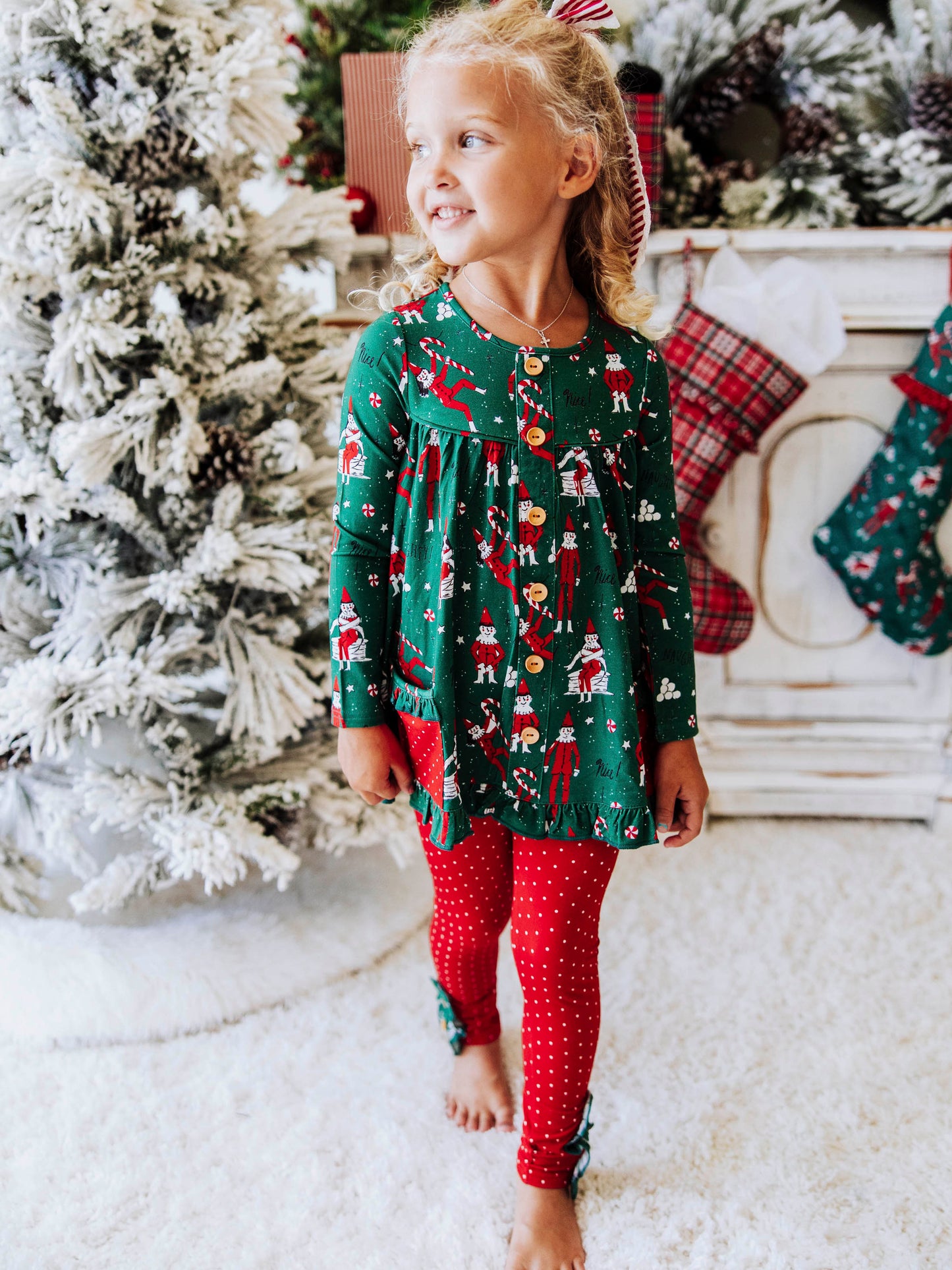 Girly Button Set - Elves