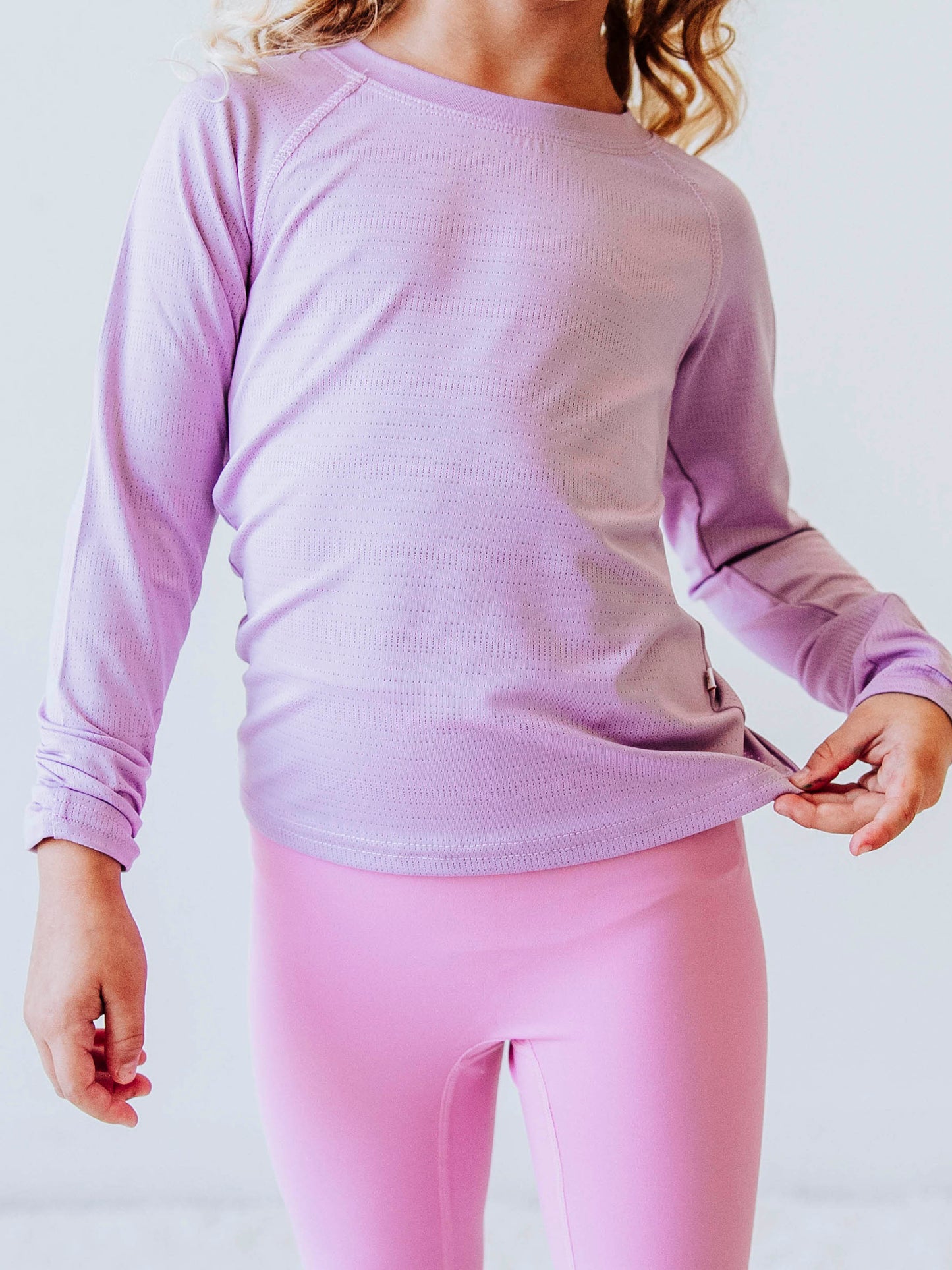 LS Performance Shirt - Soft Lavender
