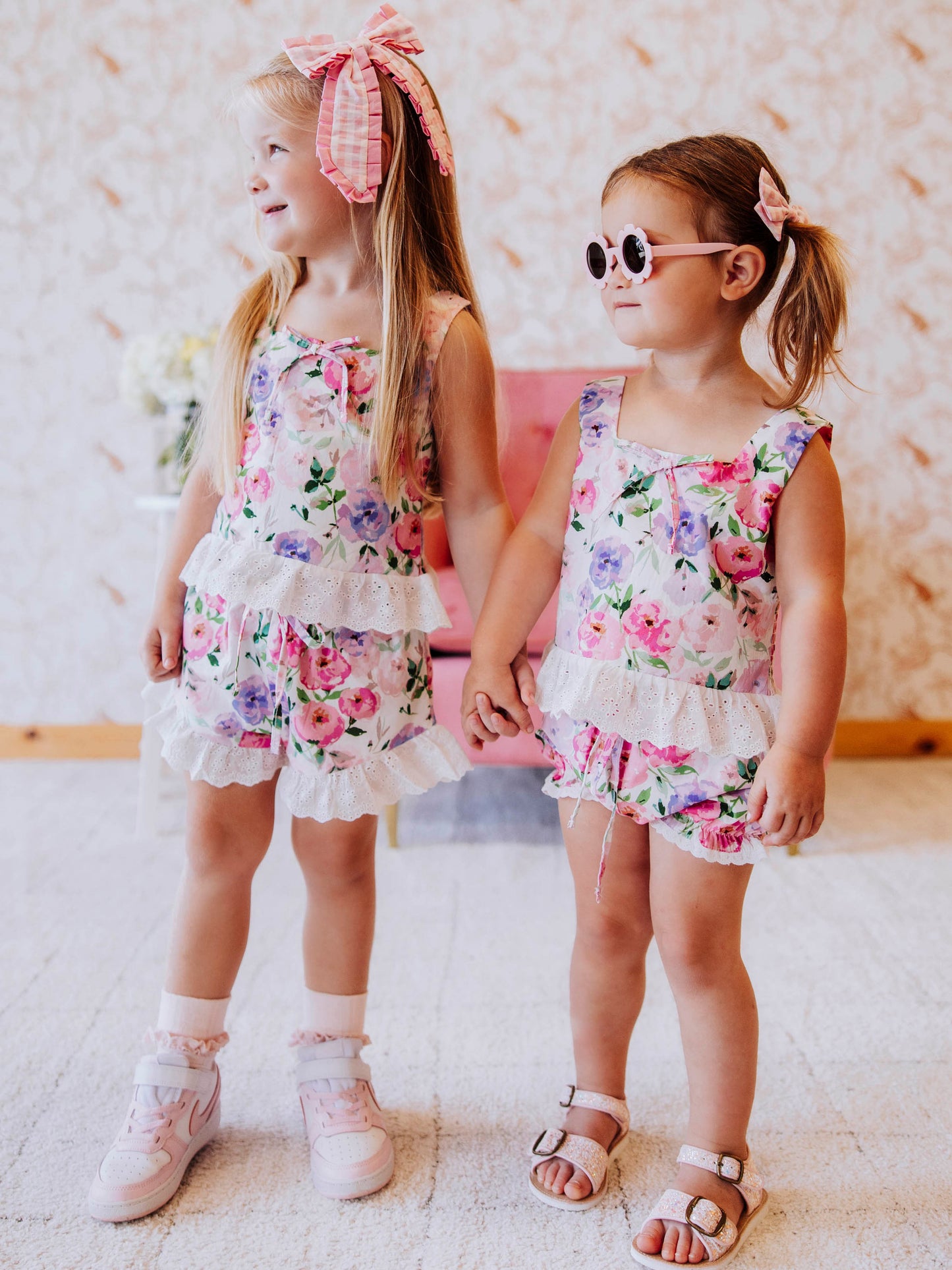 Lacy Tunic Set - Soft Bliss